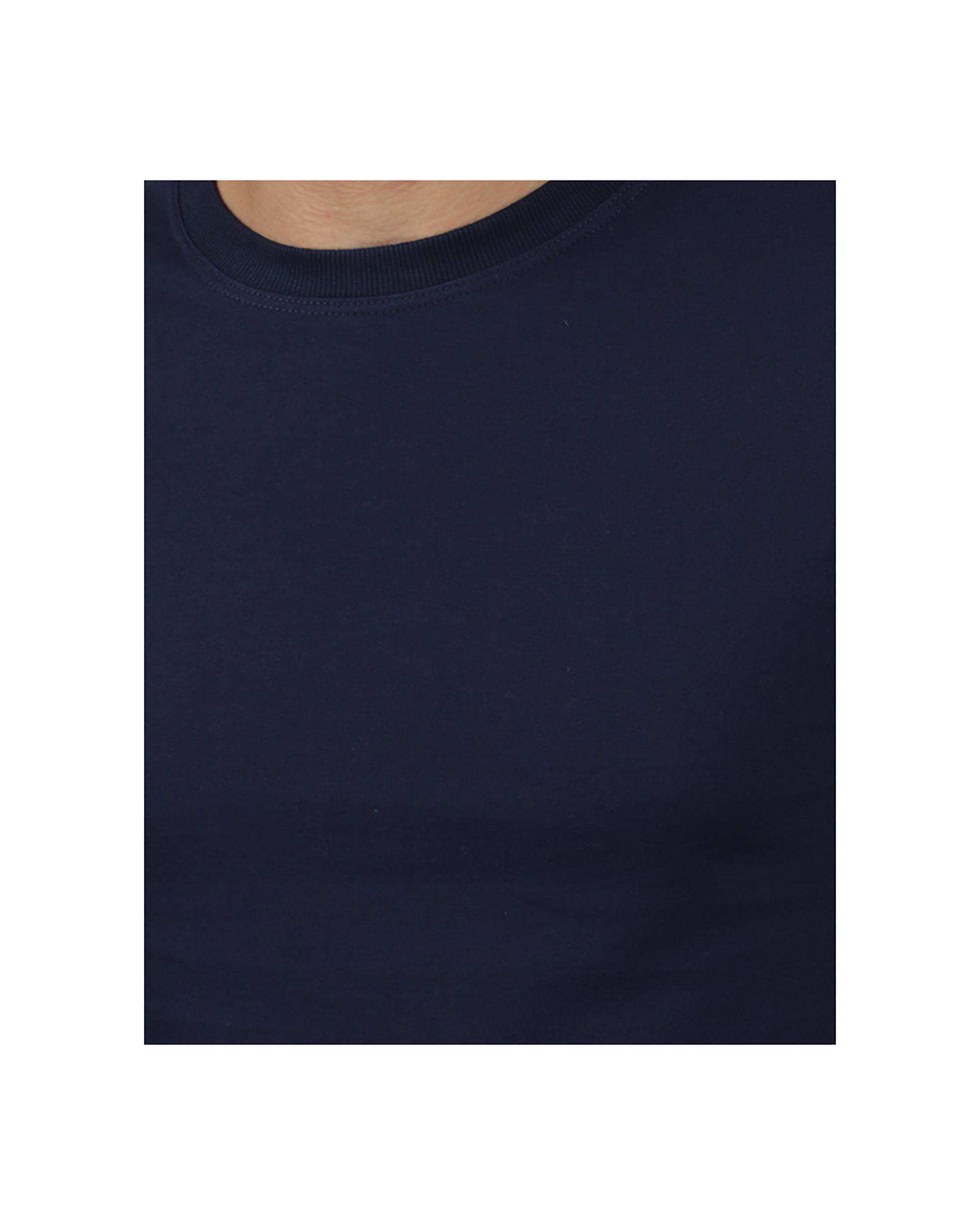 تی شرت مردانه سرمه ای سیمپل ورز Simple wears کد TSS590