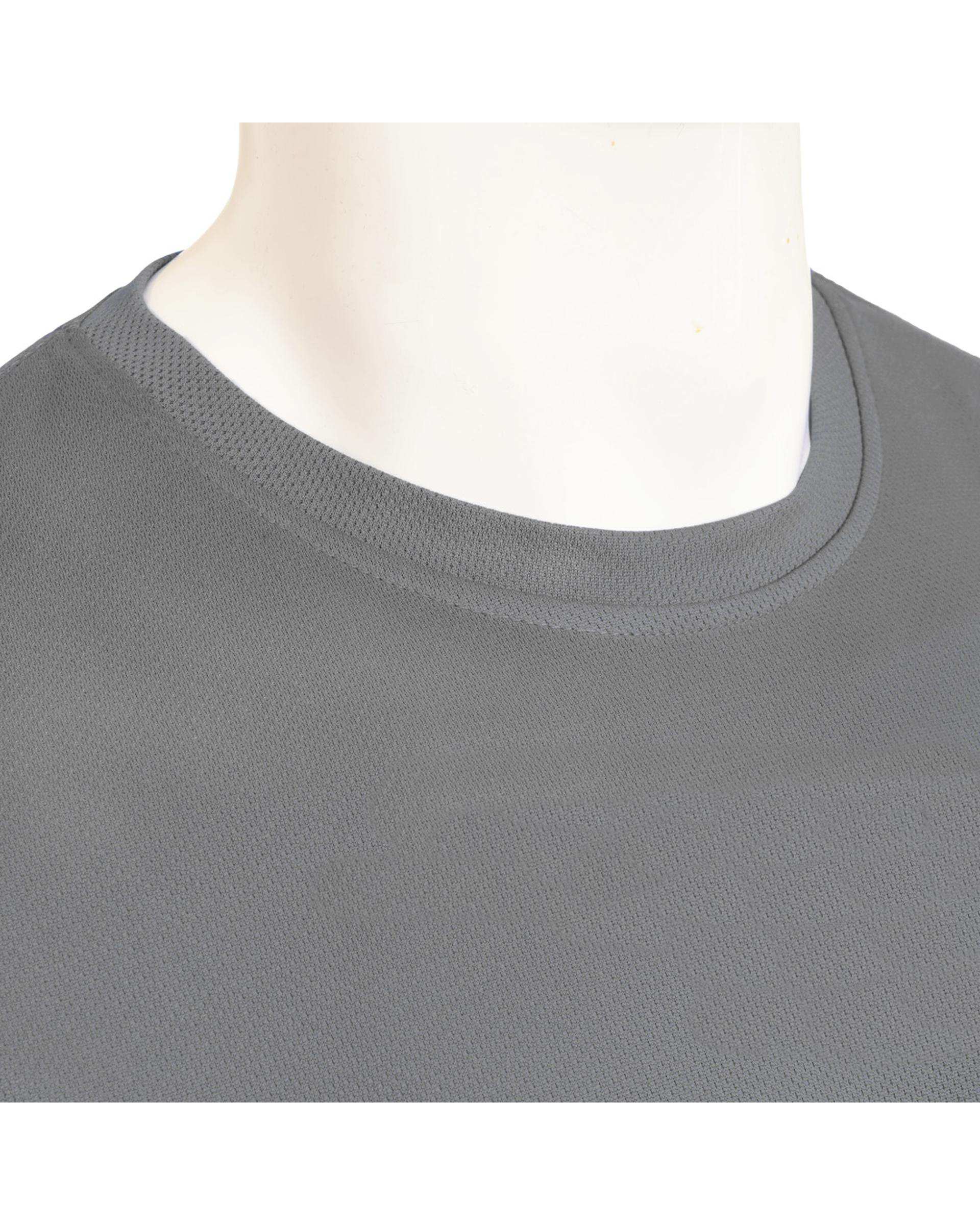 تی شرت ورزشی مردانه طوسی روشن سیمپل ورز Simple wears کد TAS110