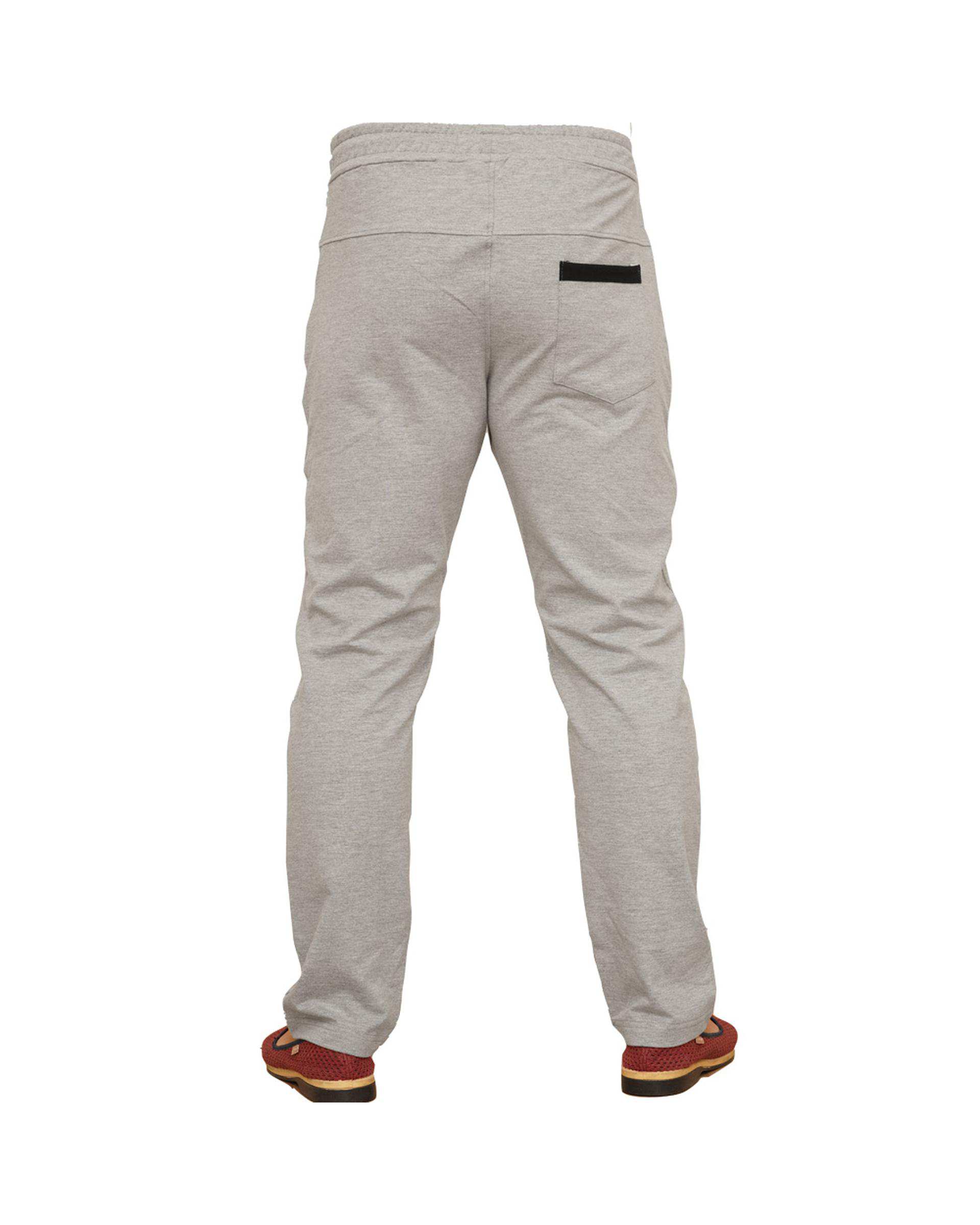 شلوار اسلش مردانه طوسی ملانژ سیمپل ورز Simple wears کد PLO750