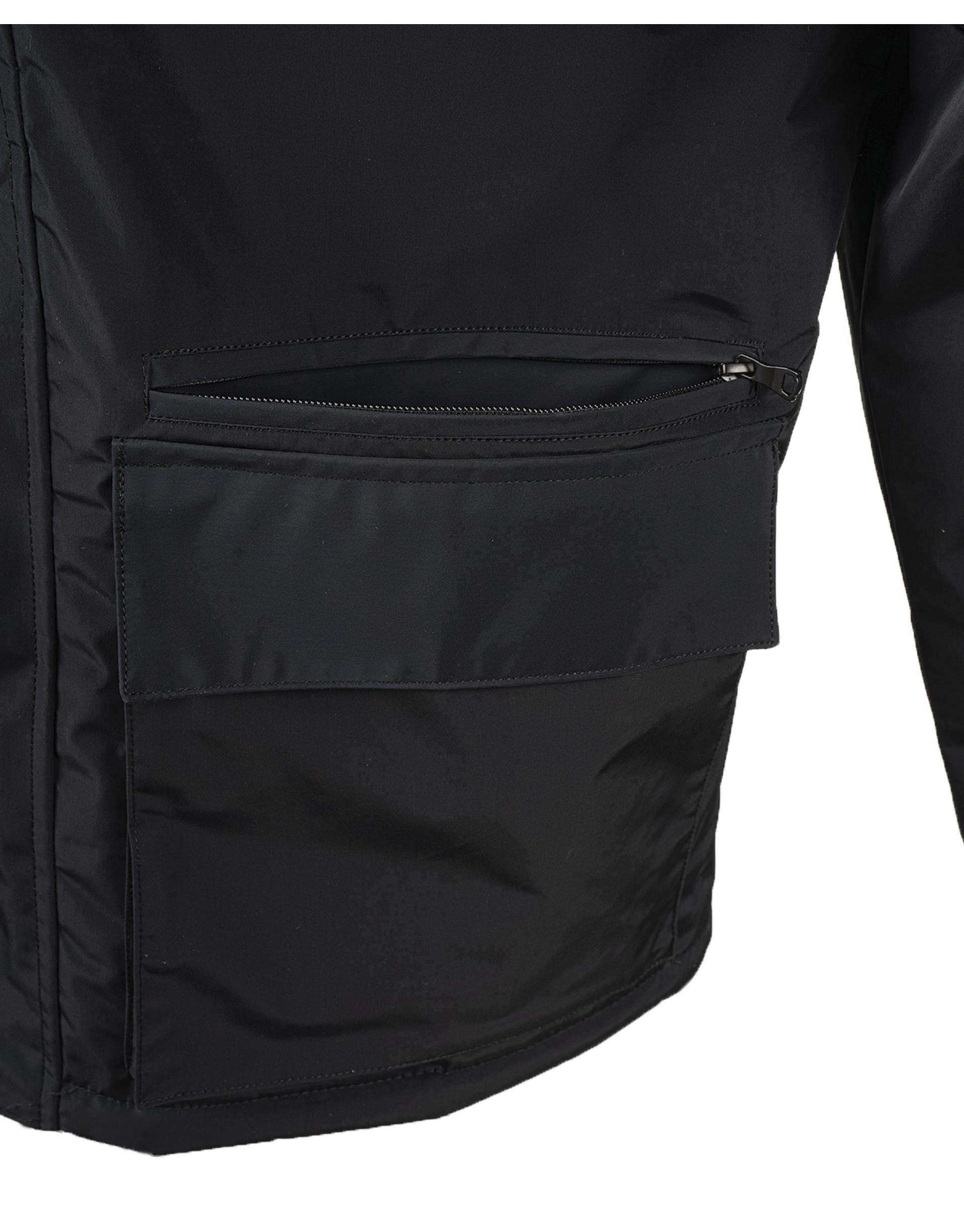 کاپشن کلاه دار مردانه مشکی فدیکو Fedyco کد 10719040