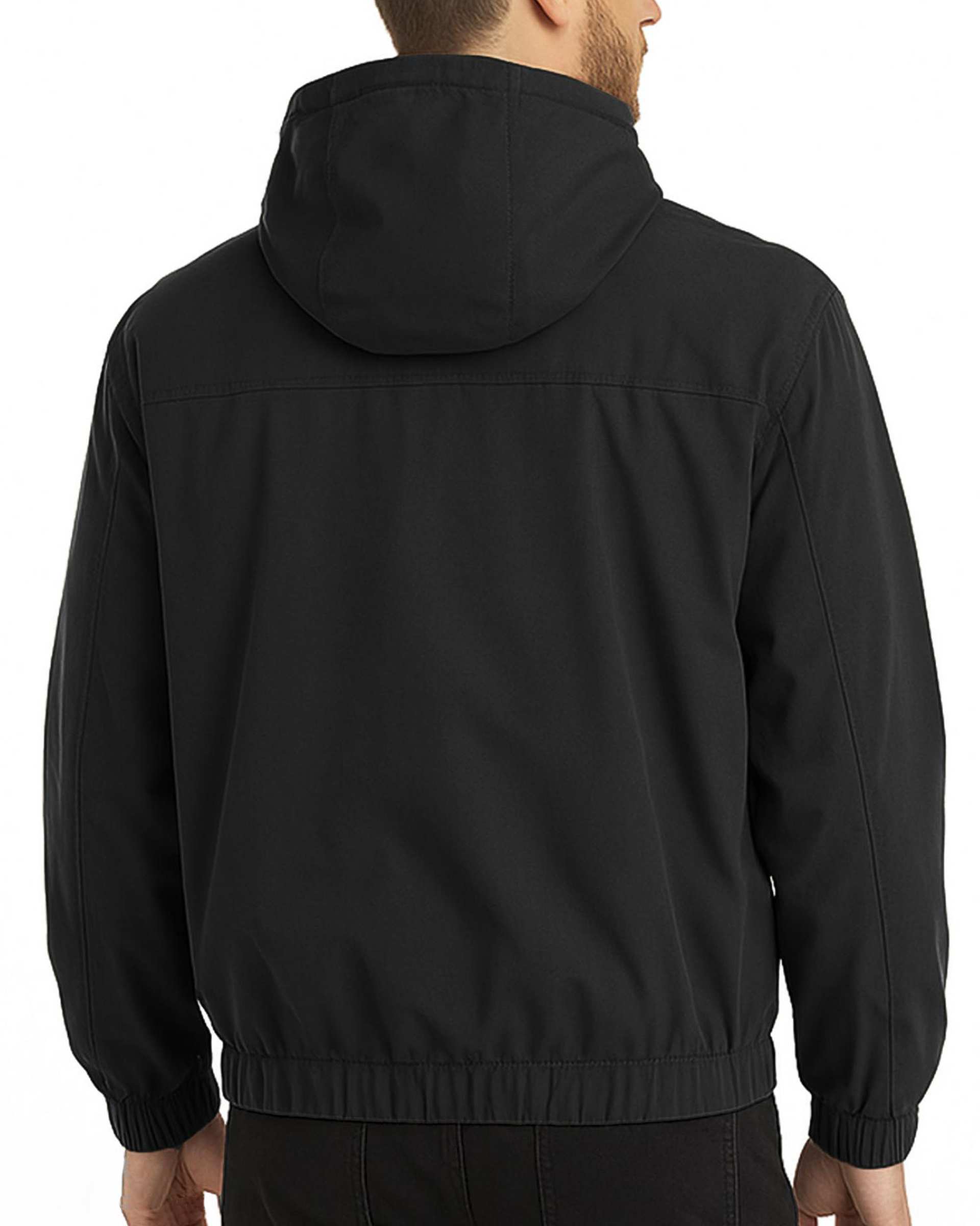 سویشرت مردانه زیپ دار مشکی فدیکو Fedyco کد 10719050