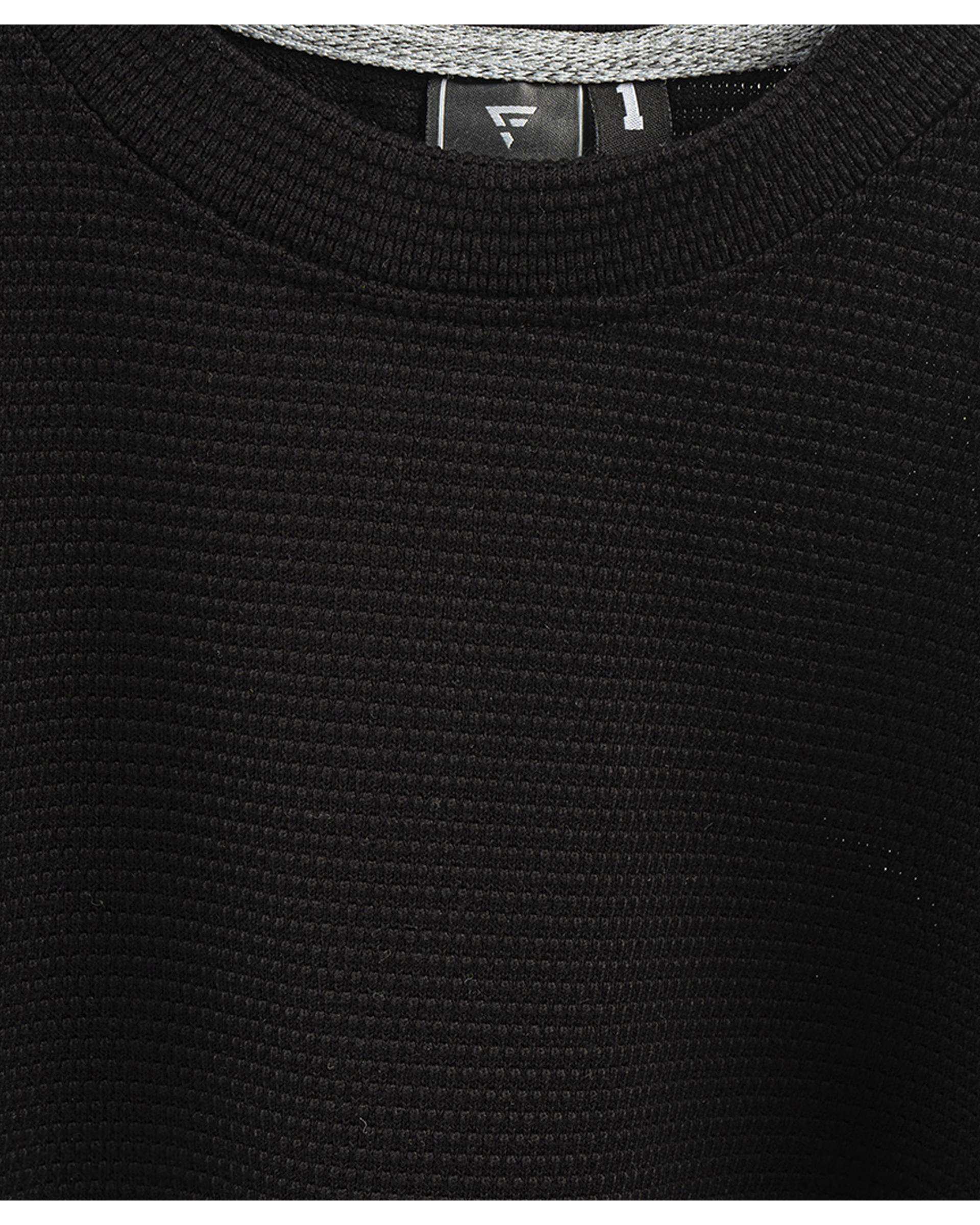 سویشرت مردانه بیسکویتی مشکی فدیکو Fedyco کد 103270100