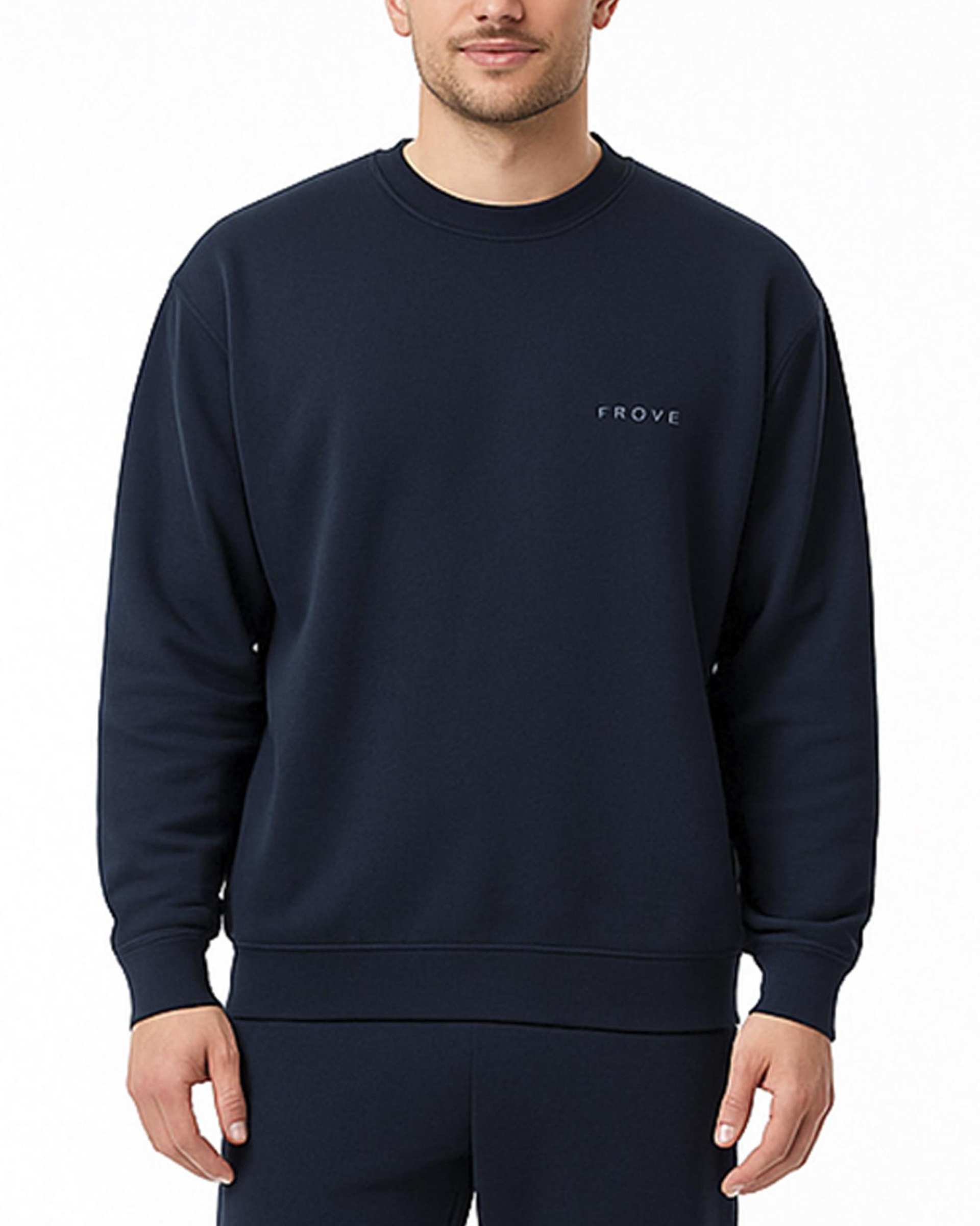 سویشرت مردانه سرمه ای فدیکو Fedyco کد 1032509