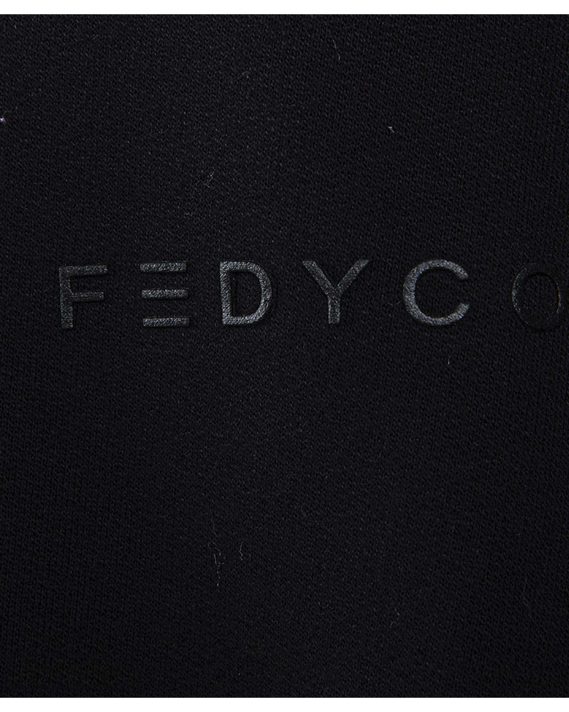 سویشرت مردانه مشکی فدیکو Fedyco کد 1032509