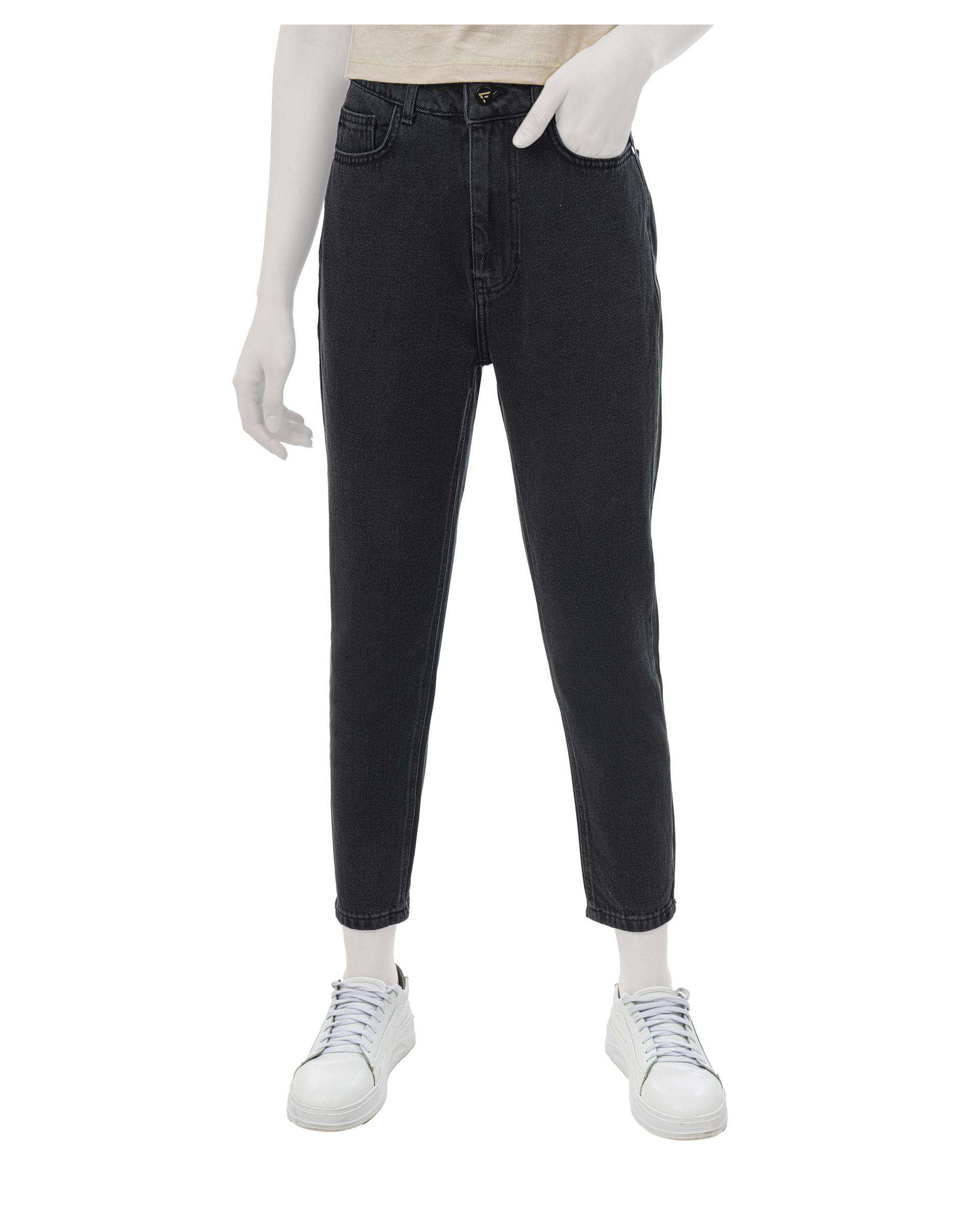 شلوار جین زنانه مشکی فدیکو Fedyco کد 9111013