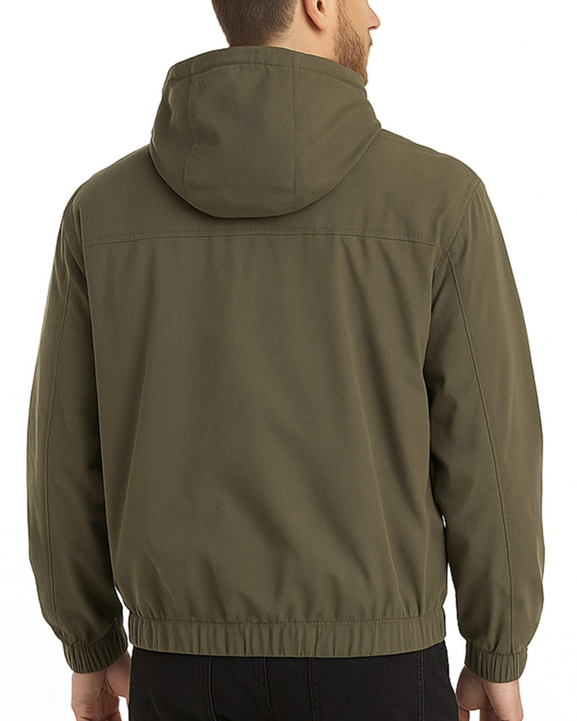 سویشرت مردانه زیپ دار سبز فدیکو Fedyco کد 10719050