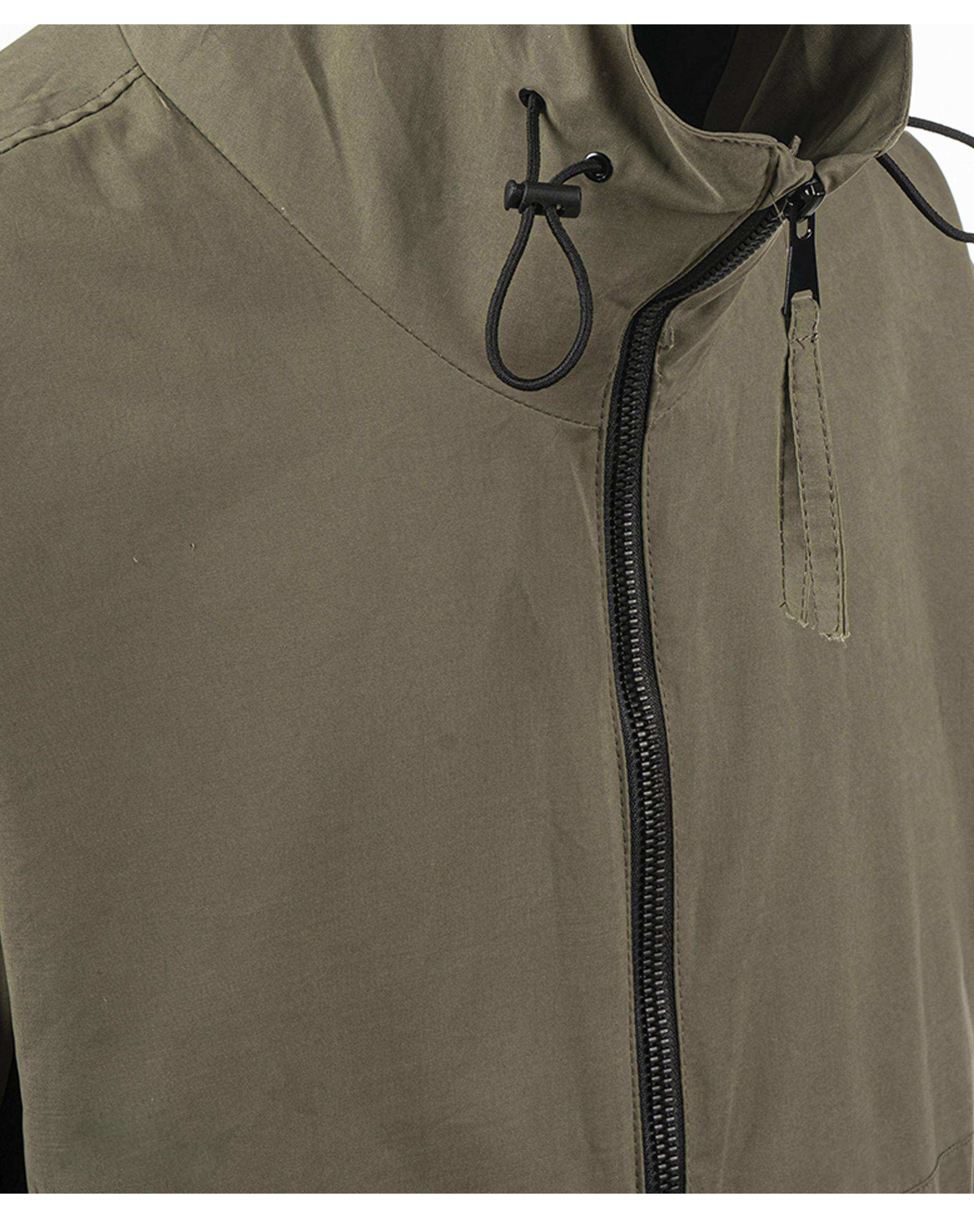 سویشرت مردانه زیپ دار سبز فدیکو Fedyco کد 10719050