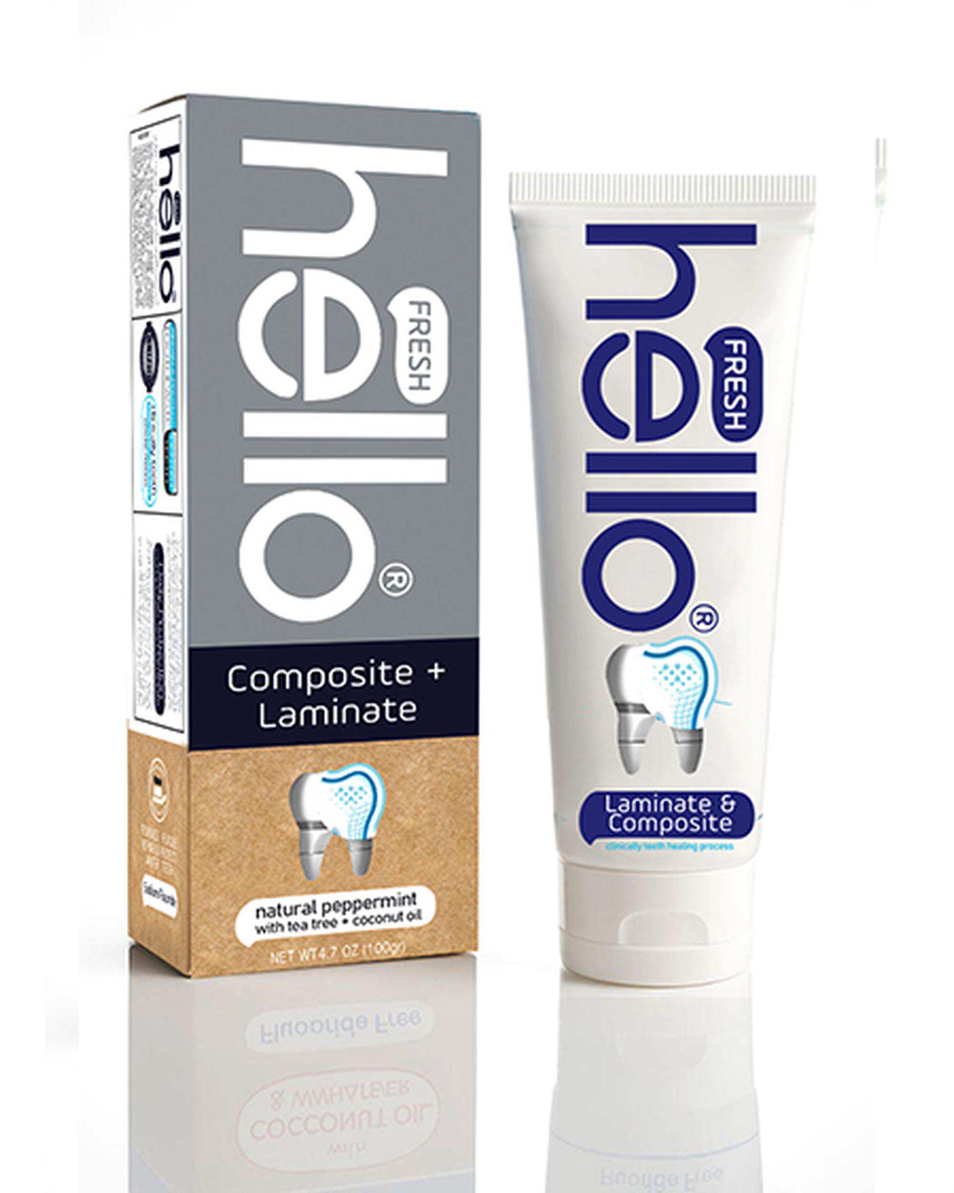 خمیر دندان کامپوزیت و لمینت هلو فرش Hello Fresh حجم 100gr