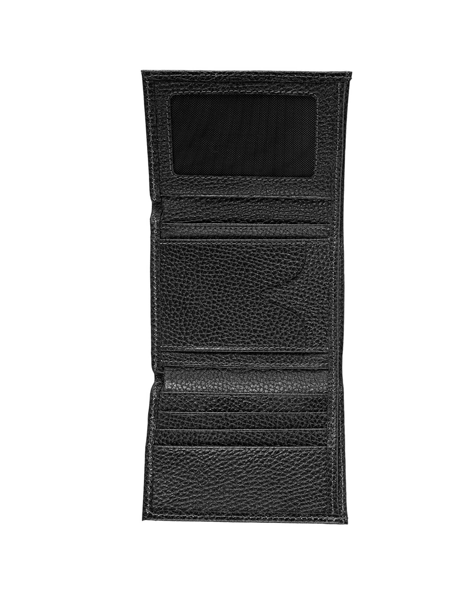 کیف پول جیبی چرم مشکی بیسراک Bisrak کد NL-J3Lat-F99