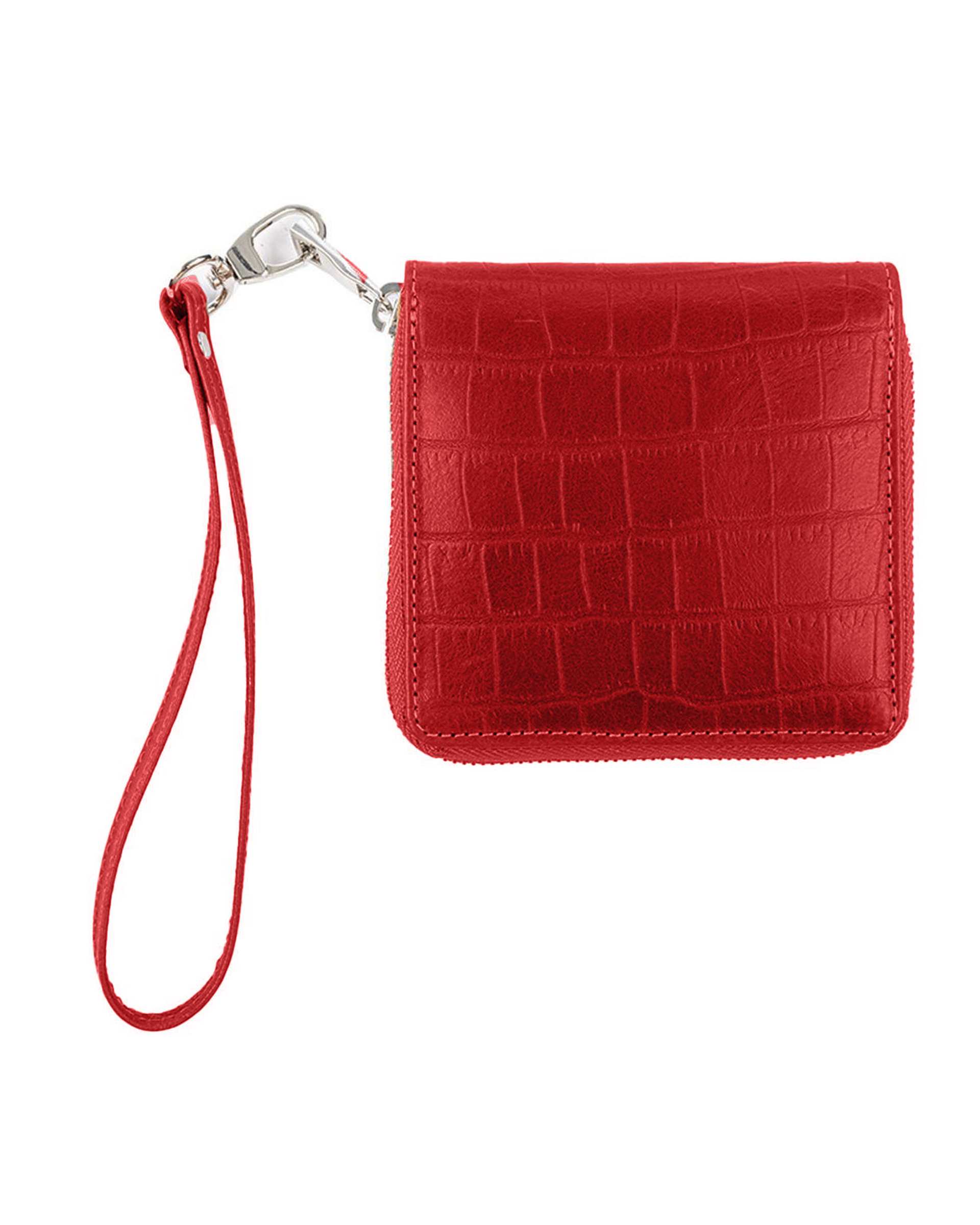 کیف پول چرم زنانه قرمز بیسراک Bisrak مدل NL-Ila-R72