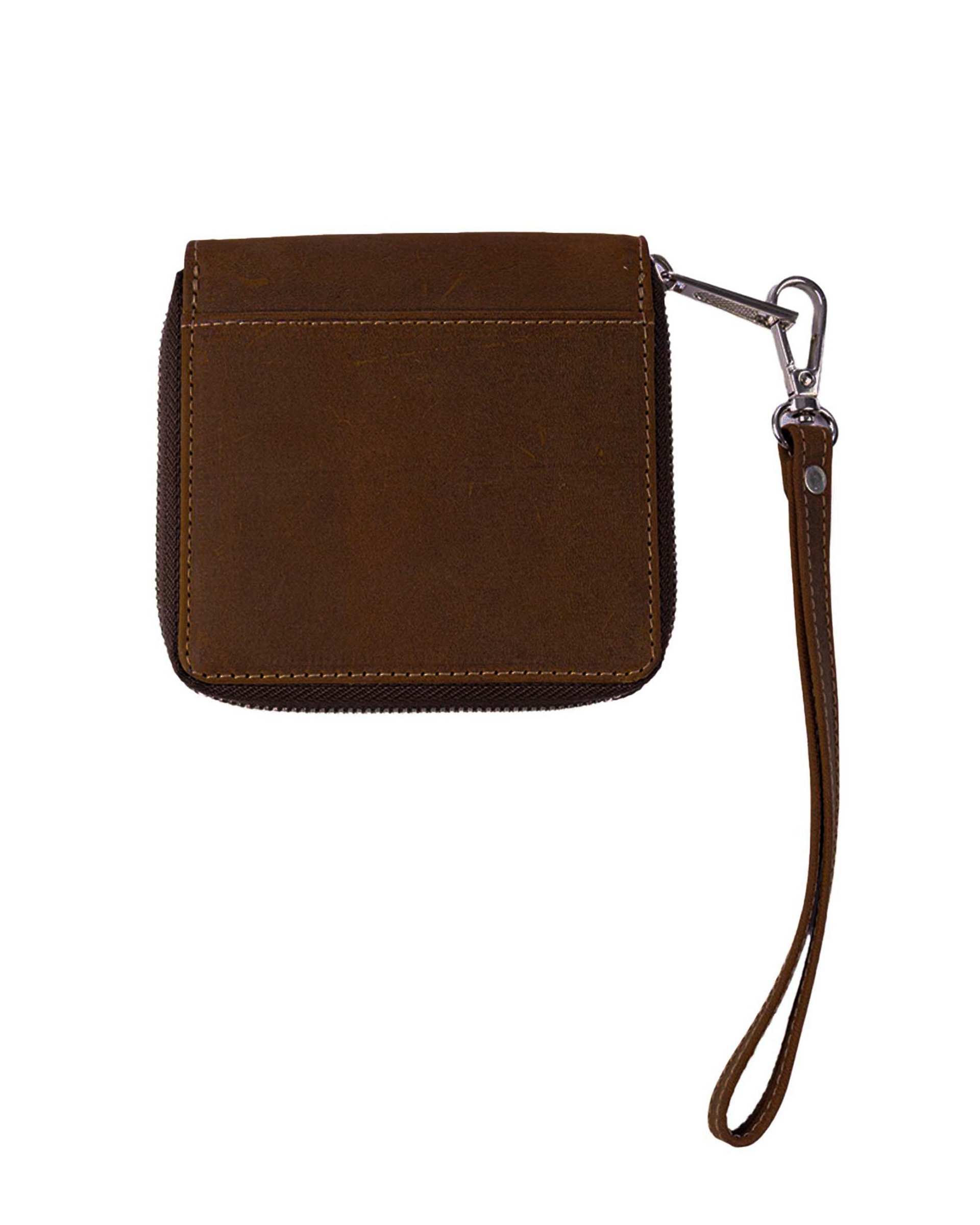 کیف پول چرم مردانه قهوه ای بیسراک Bisrak کد NL-Ila-CH163