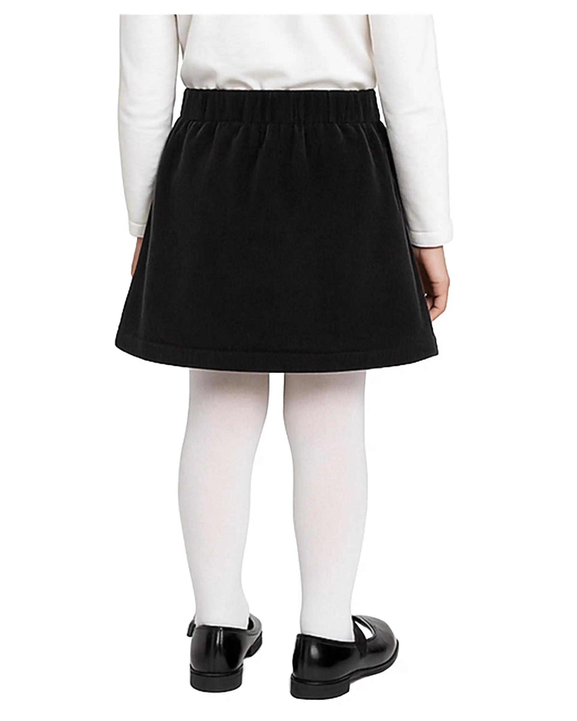 دامن دخترانه جیب دار مشکی ملورینا Melorina کد 9171