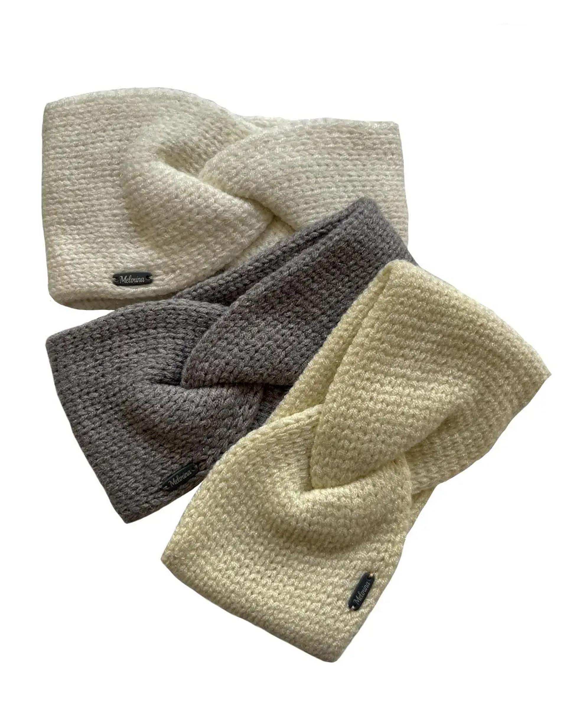 هد بند دخترانه لمه دار شیری ملورینا Melorina کد 42106