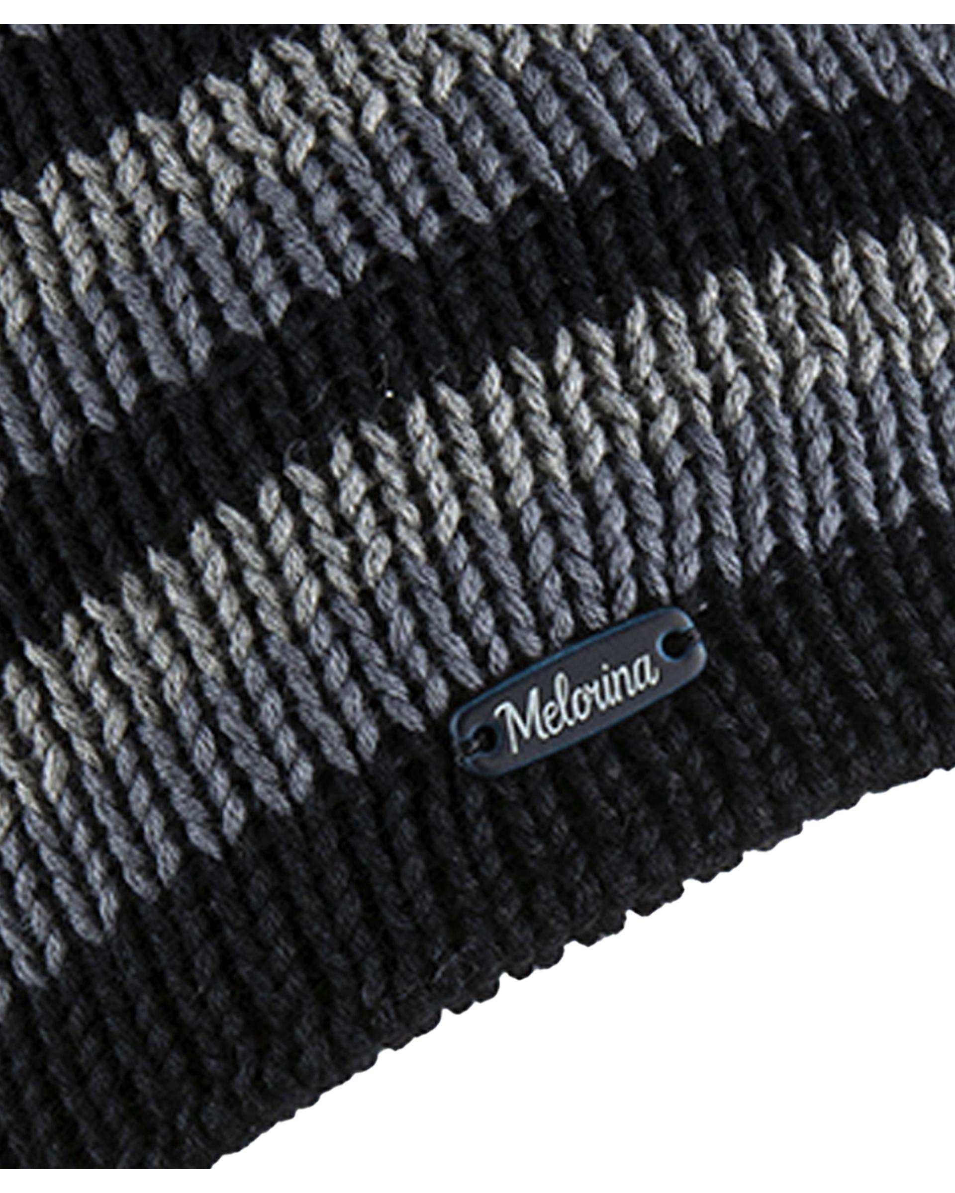 کلاه بچگانه دورو رینگر طوسی مشکی ملورینا Melorina کد 09308