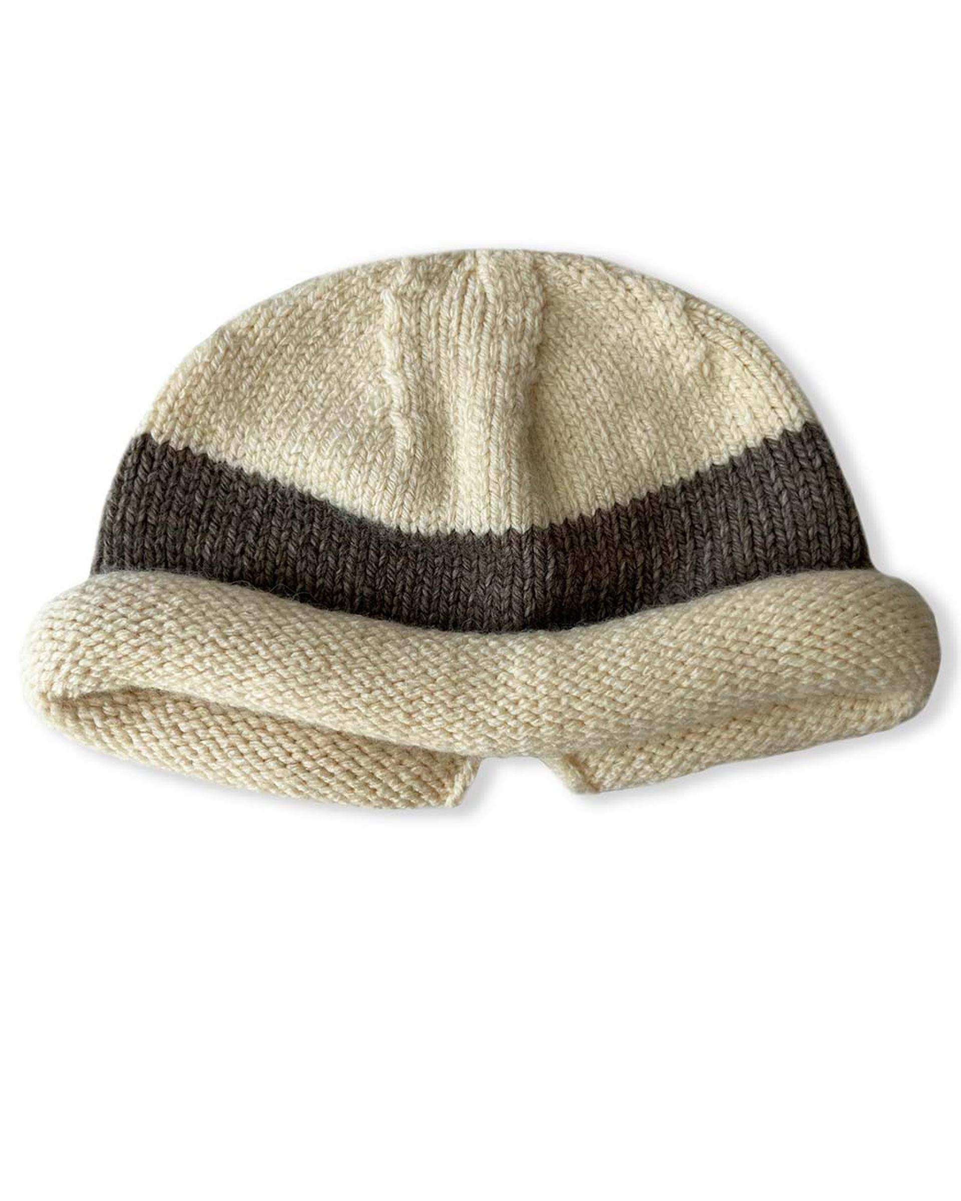 ست کلاه و شال گردن دخترانه نسکافه ای ملورینا Melorina کد 09310