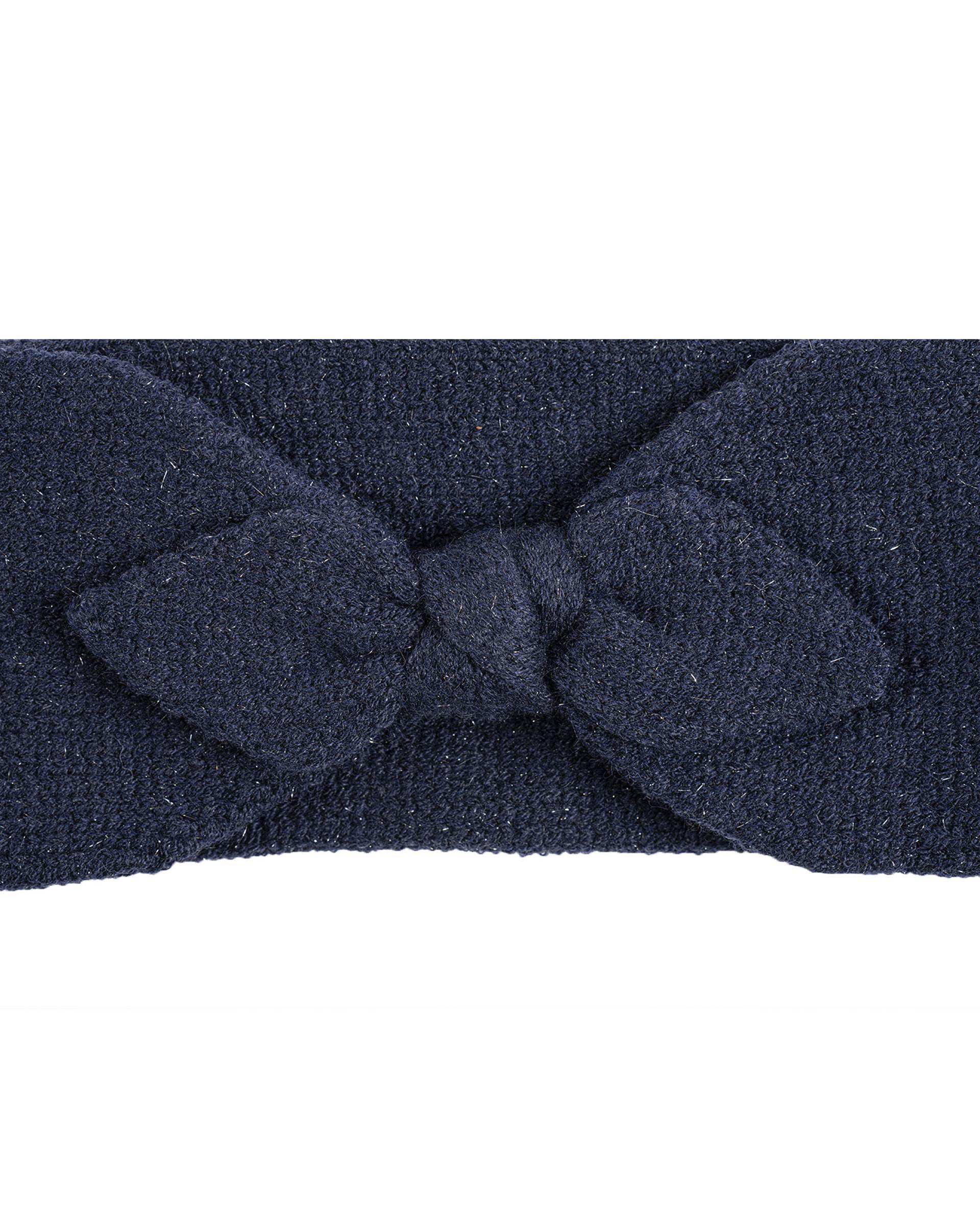 هد بند دخترانه پاپیون سرمه ای ملورینا Melorina کد 9109