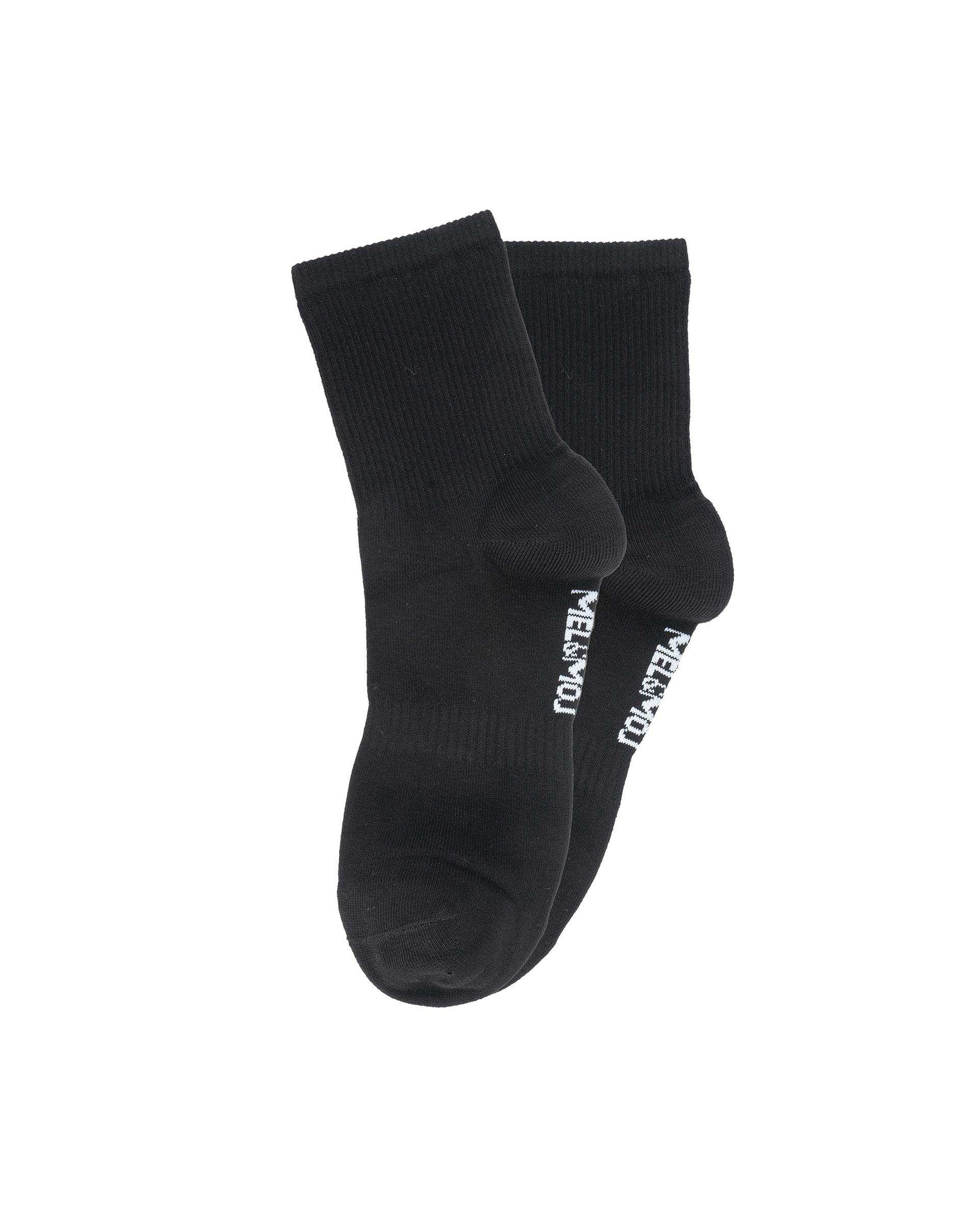 جوراب ساق بلند زنانه مشکی مل اند موژ Mel & Moj کد W08920