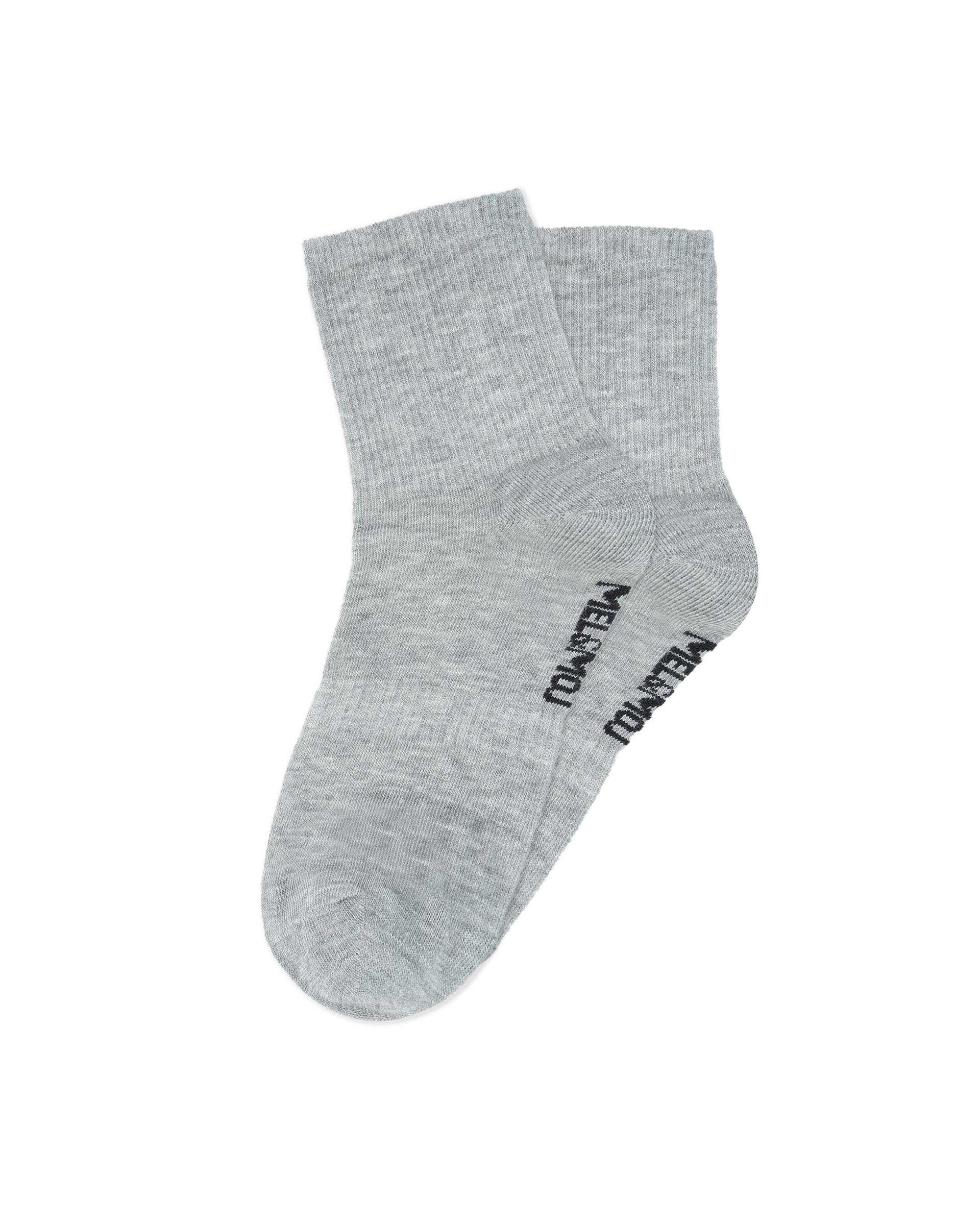 جوراب ساق بلند زنانه طوسی مل اند موژ Mel & Moj کد W08920