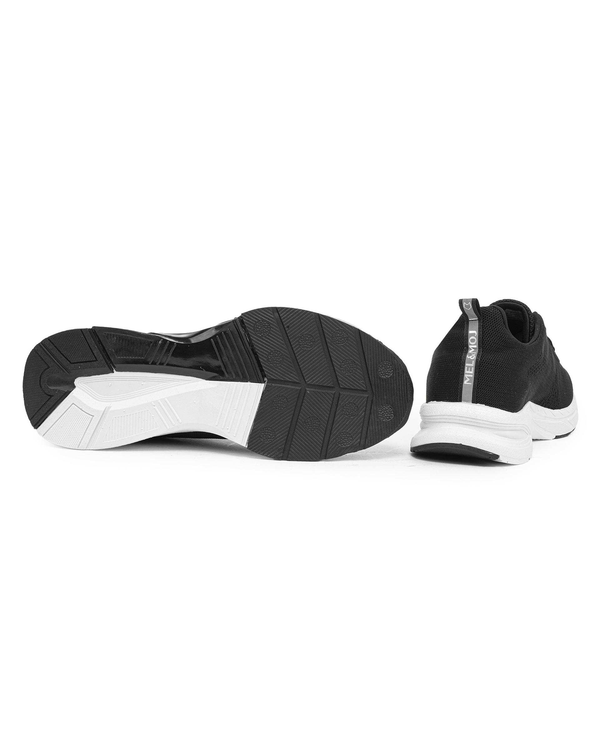 کفش ورزشی مردانه مشکی مل اند موژ Mel & Moj کد M08954