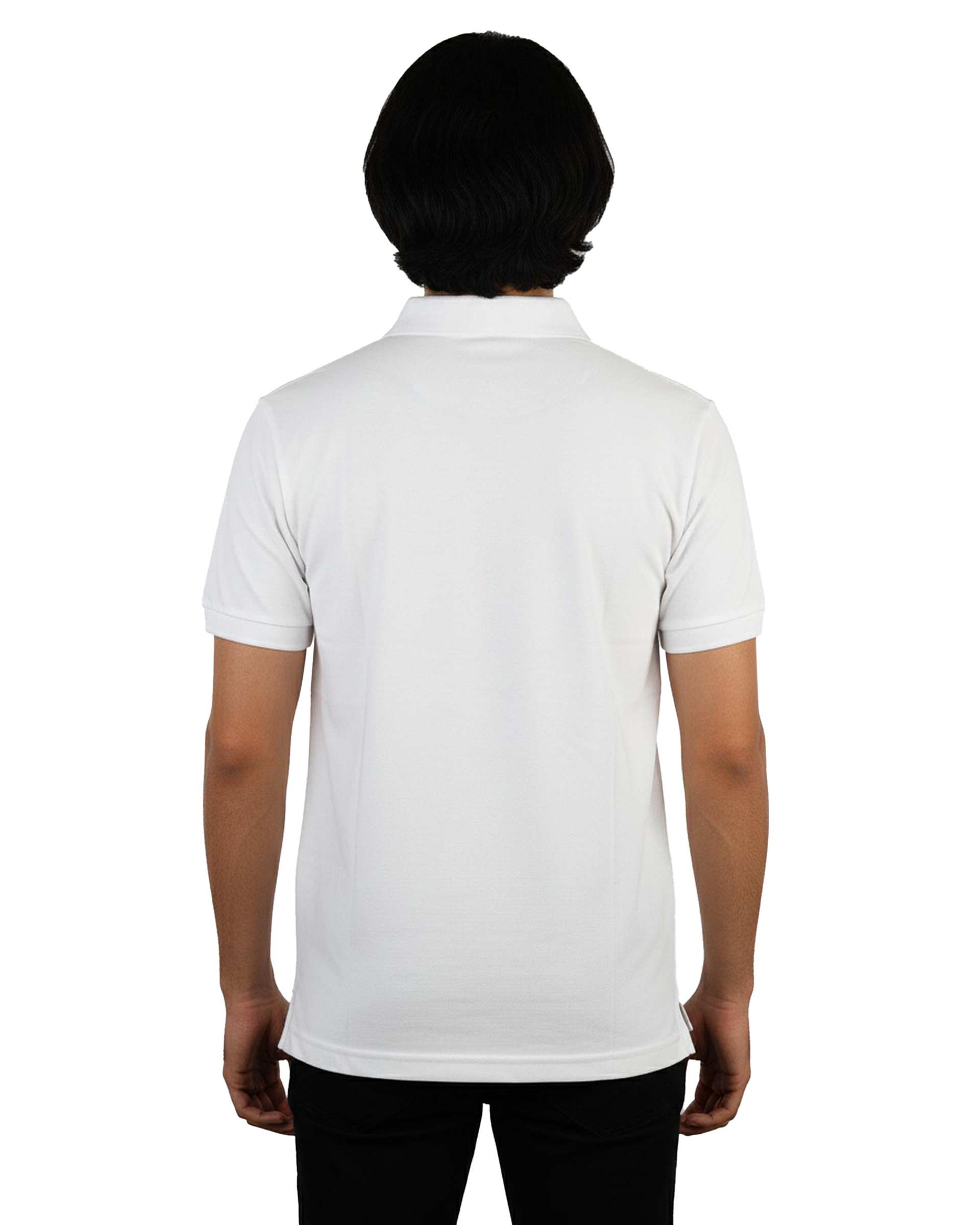پولوشرت مردانه سفید مل اند موژ Mel & Moj کد M09001