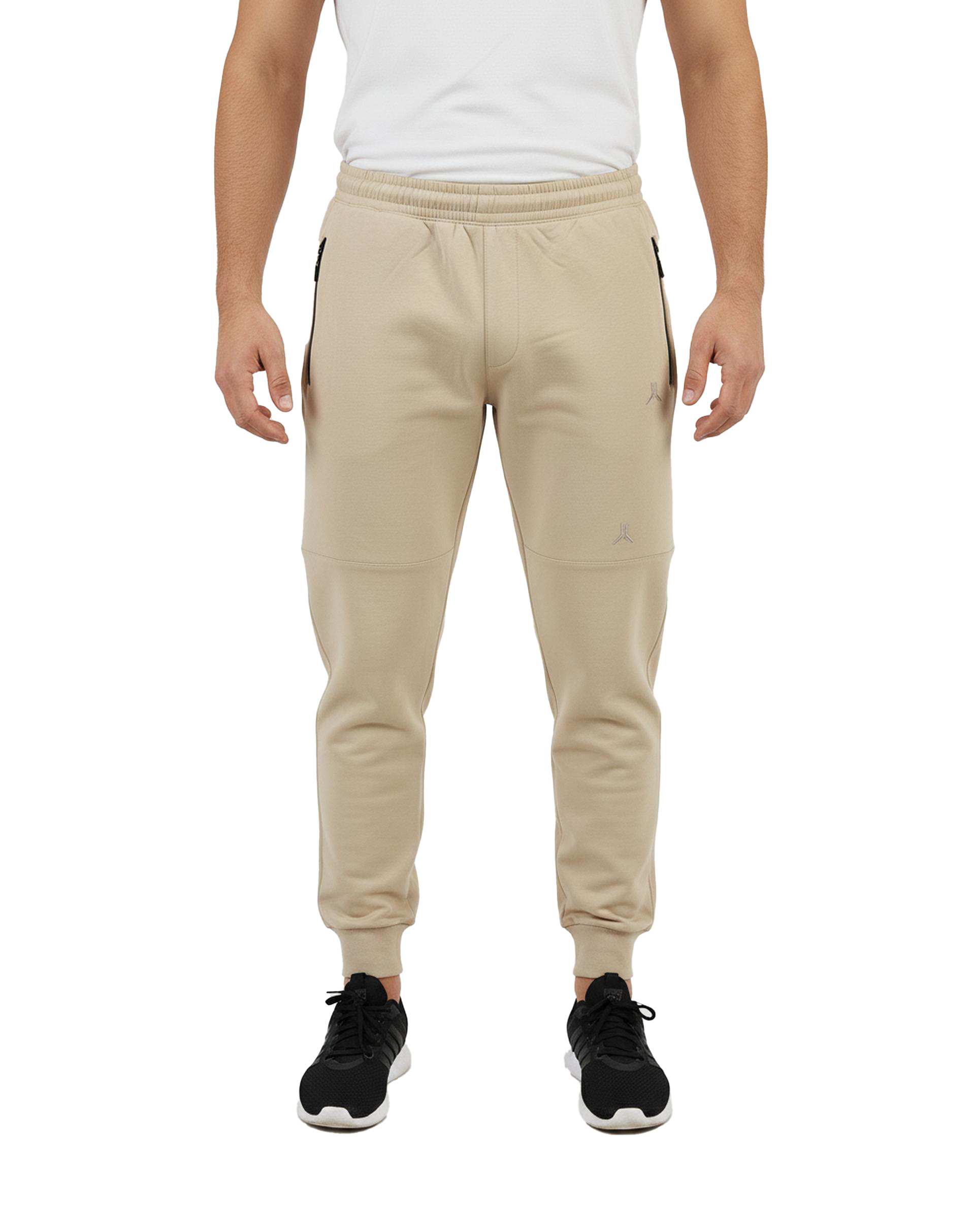 شلوار مردانه اسلش کرم مل اند موژ Mel & Moj کد M09003