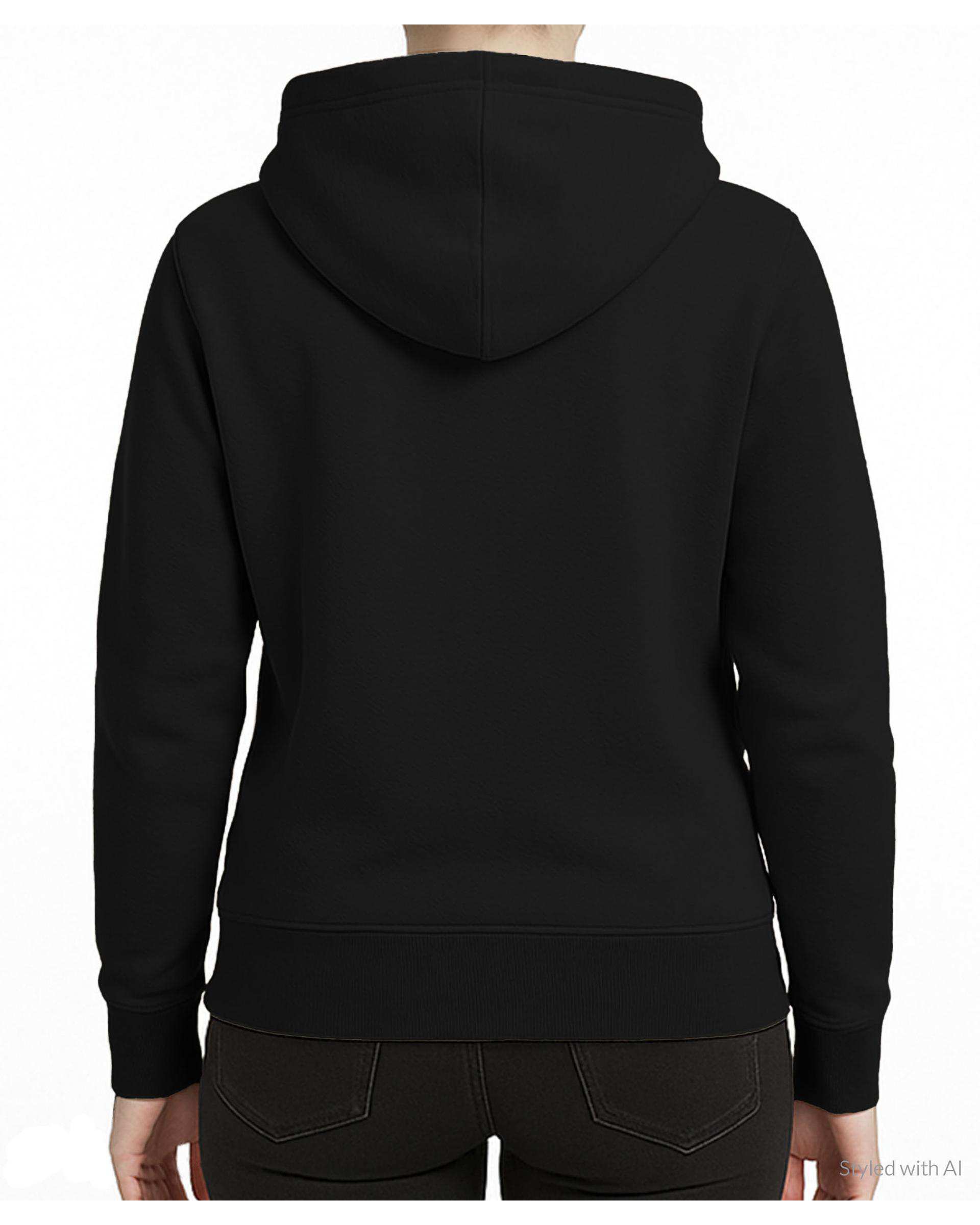 هودی زنانه مشکی مل اند موژ Mel & Moj کد W09005