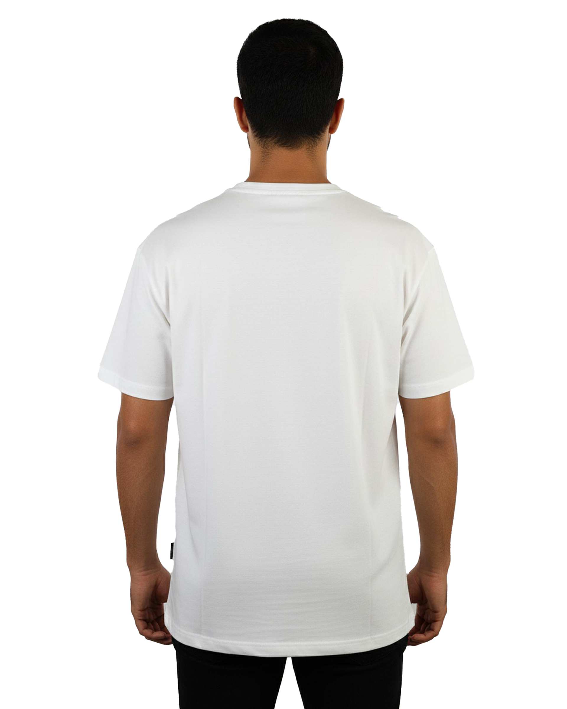 تی شرت مردانه سفید مل اند موژ Mel & Moj کد M09010