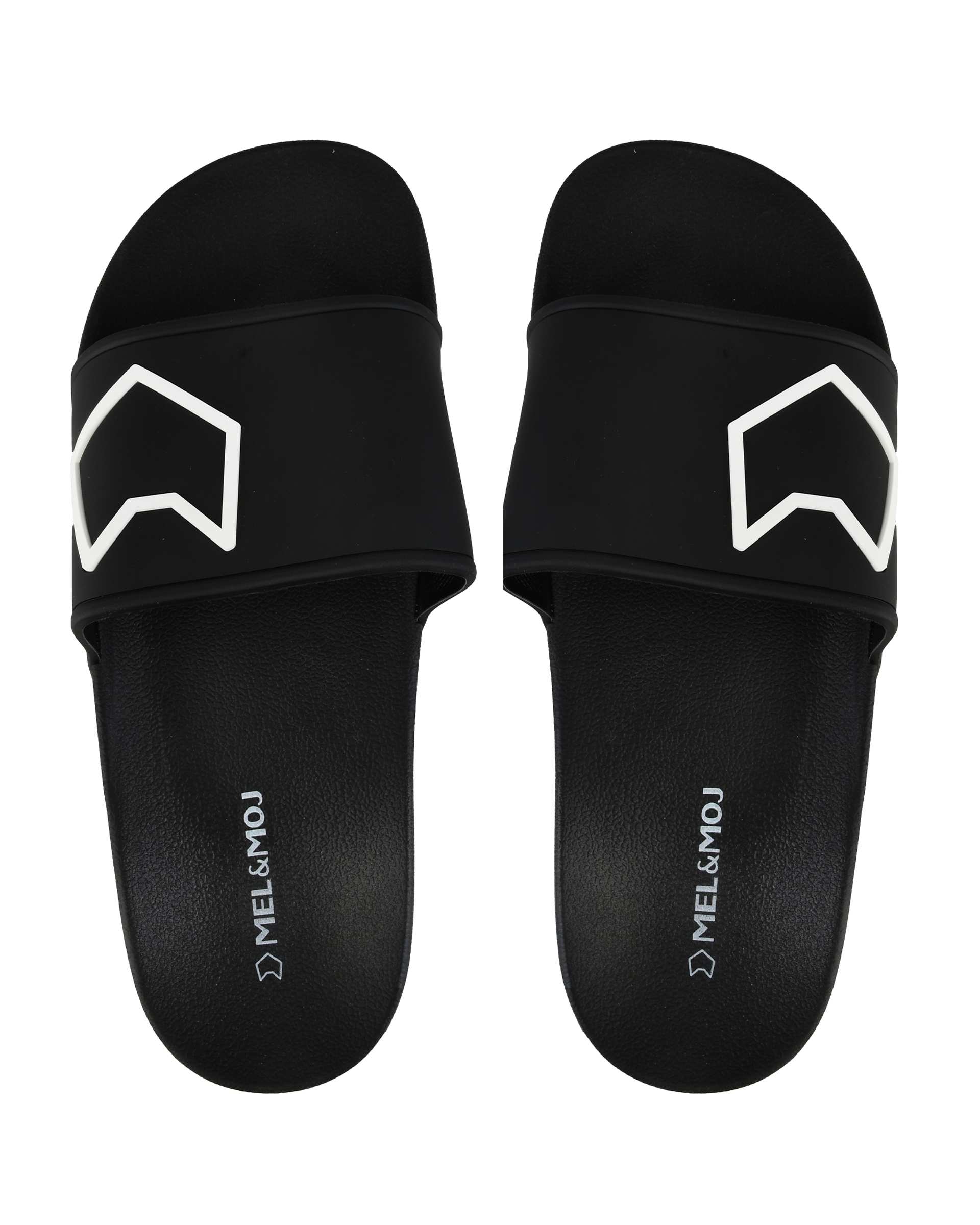 دمپایی زنانه مشکی مل اند موژ Mel & Moj کد W09056