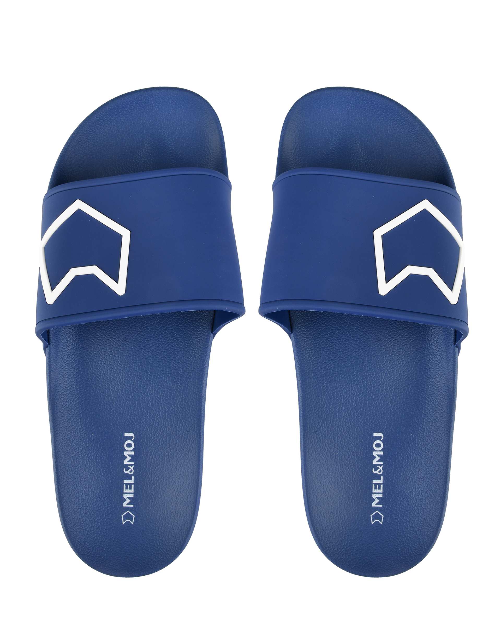 دمپایی مردانه سرمه ای مل اند موژ Mel & Moj کد M09057