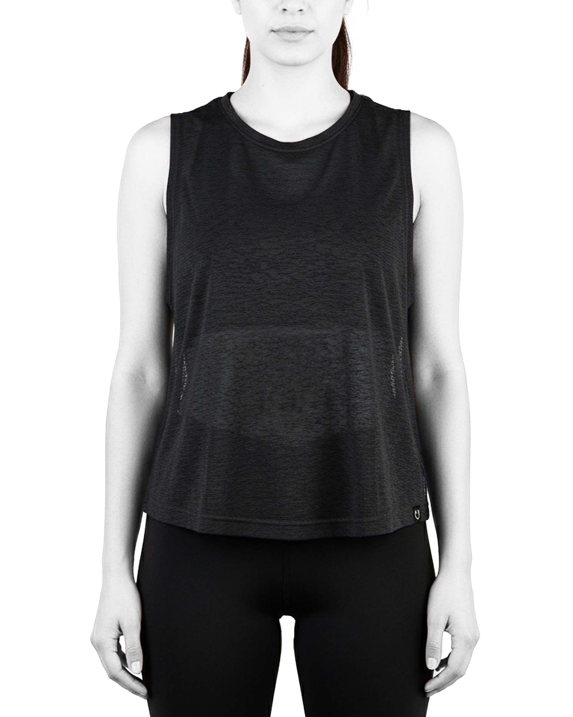 تاپ ورزشی زنانه مشکی مل اند موژ Mel & Moj کد W09060