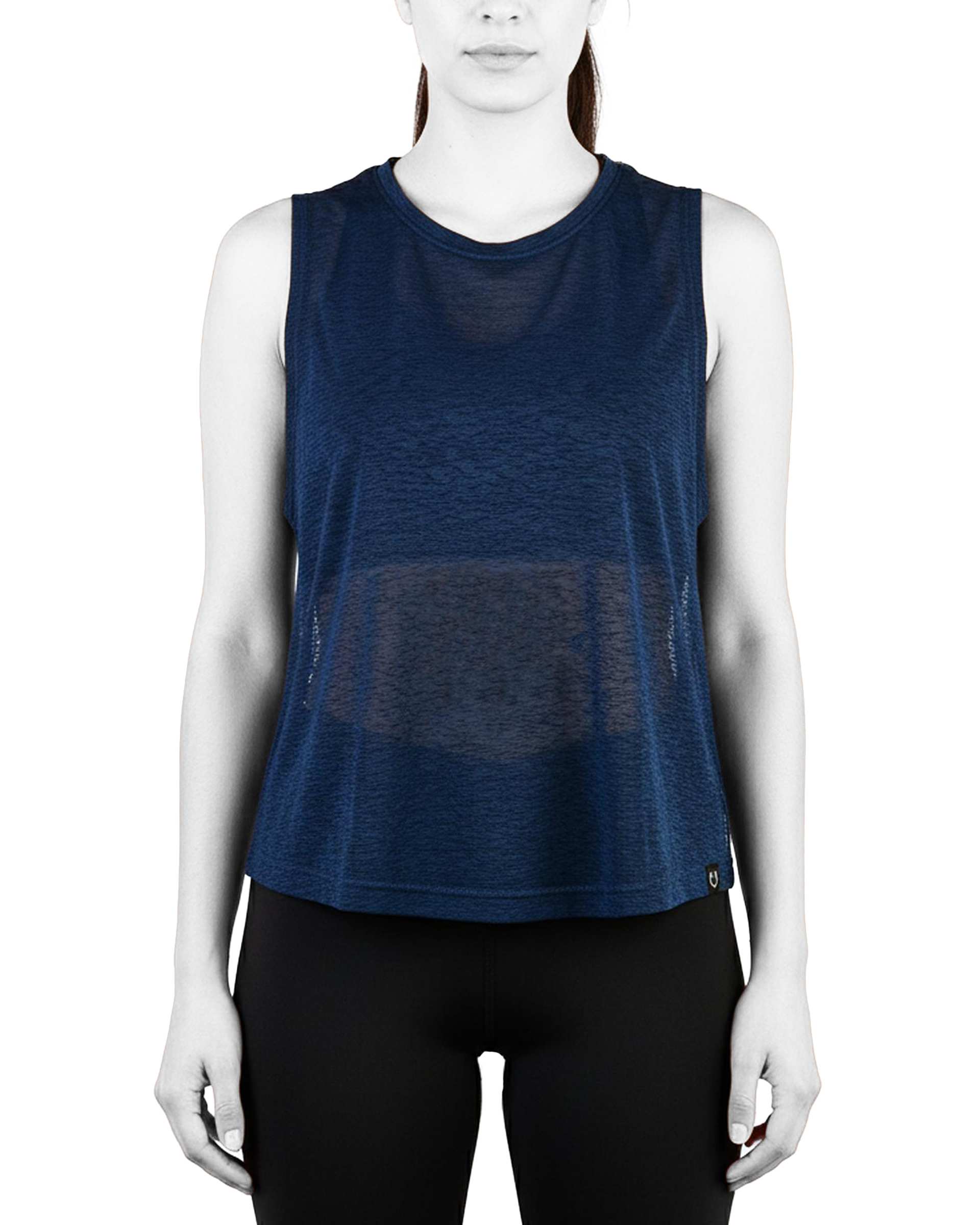 تاپ ورزشی زنانه آبی مل اند موژ Mel & Moj کد W09060