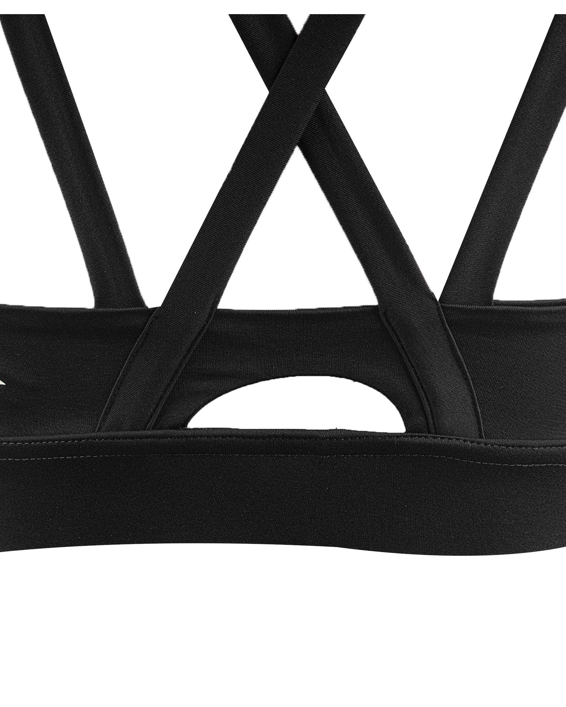 تاپ نیم تنه ورزشی زنانه مشکی مل اند موژ Mel & Moj کد W09064