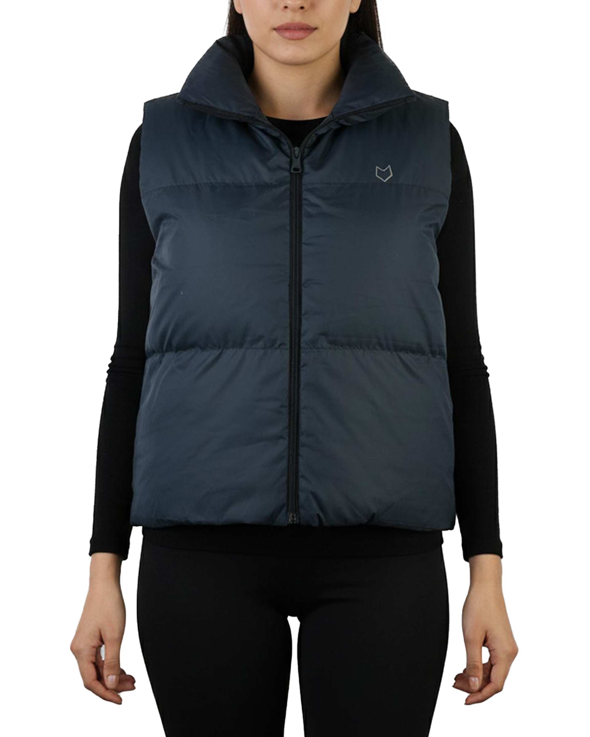 پافر زنانه سرمه ای مل اند موژ Mel & Moj کد W09086