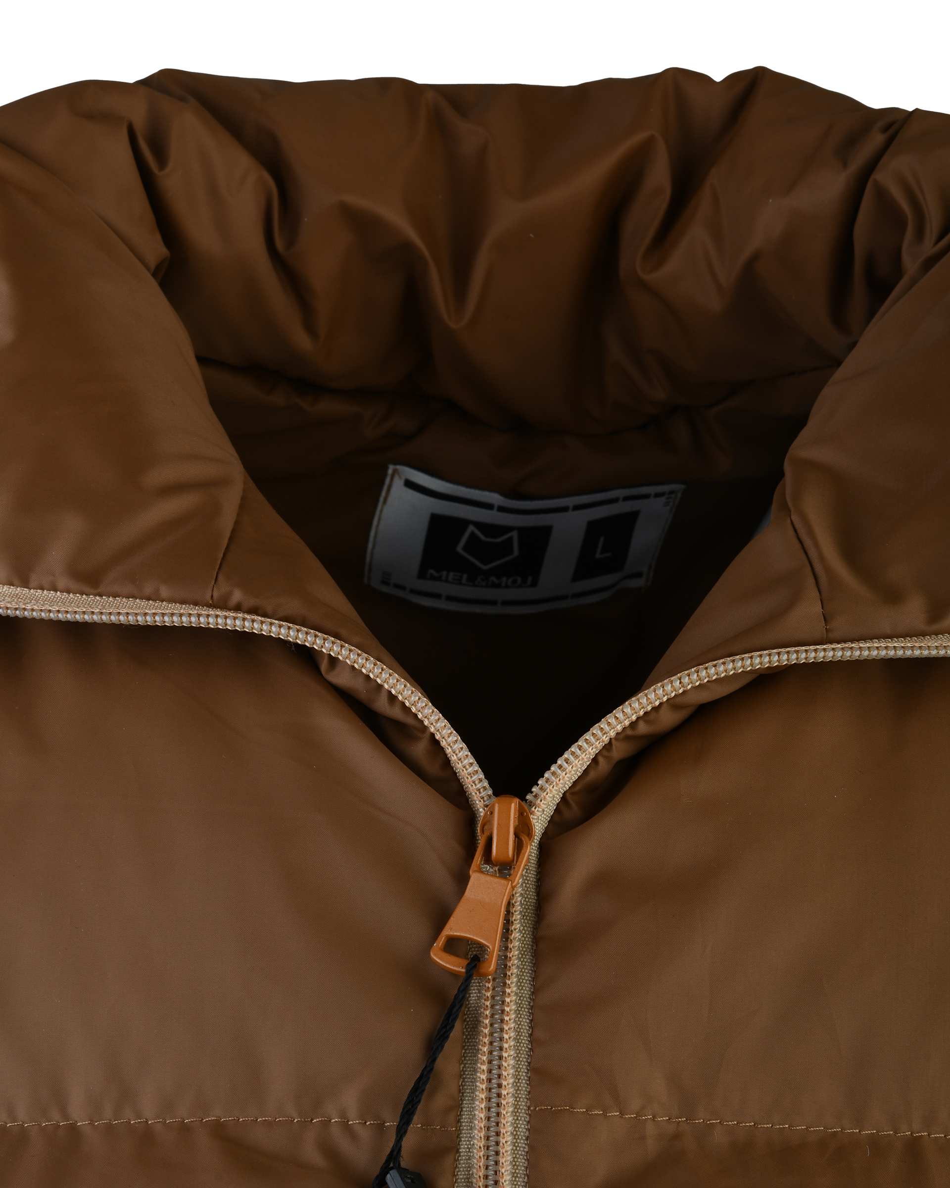 پافر زنانه قهوه ای مل اند موژ Mel & Moj کد W09086