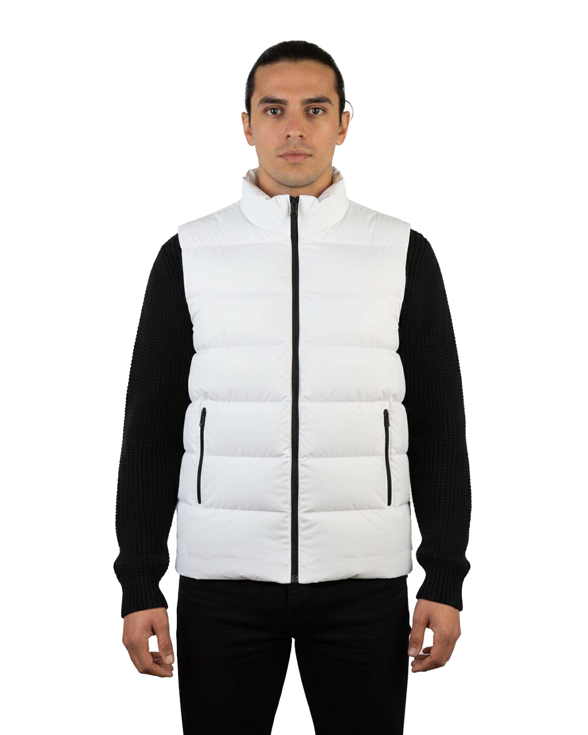 پافر مردانه سفید مل اند موژ Mel & Moj کد M09087