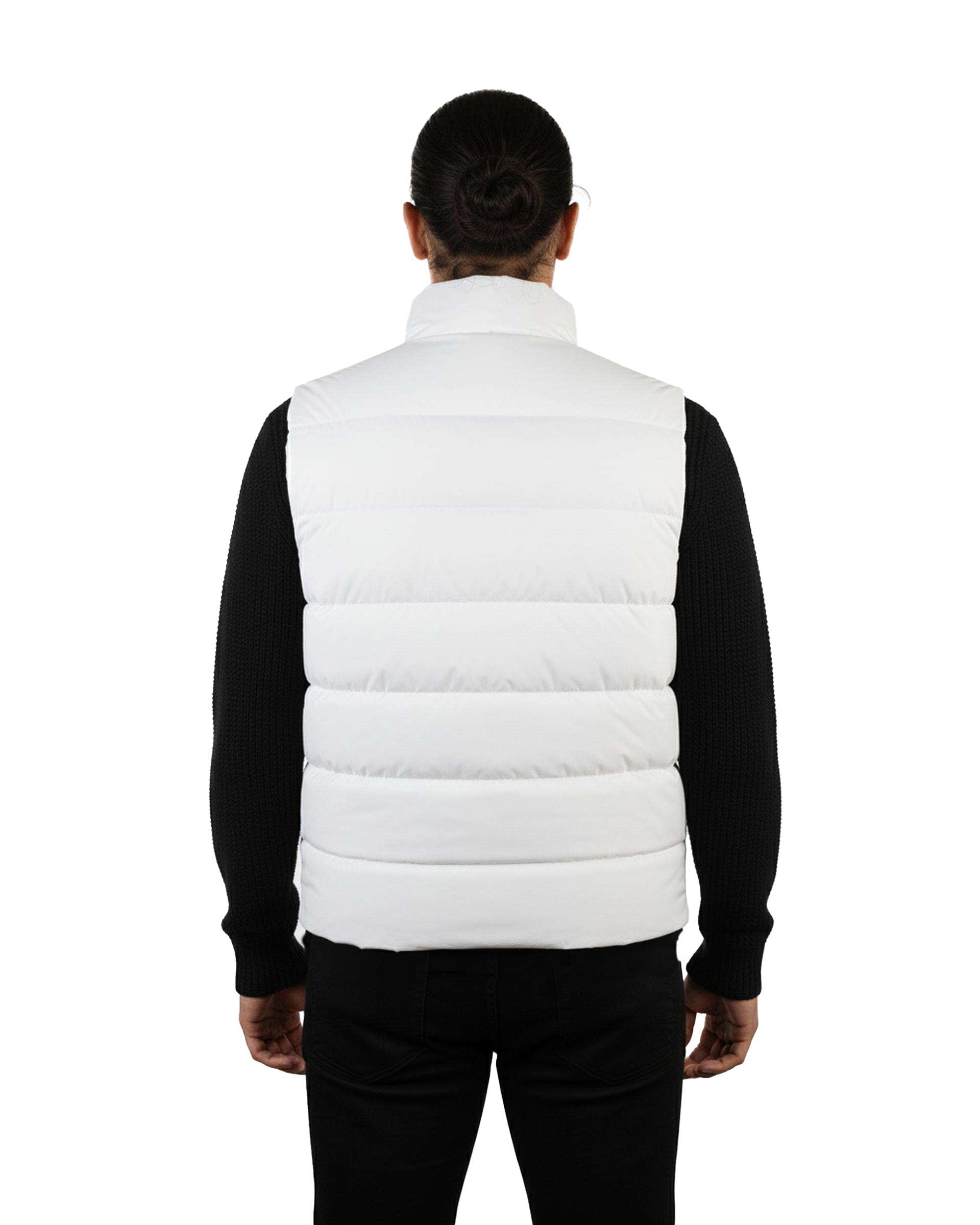 پافر مردانه سفید مل اند موژ Mel & Moj کد M09087