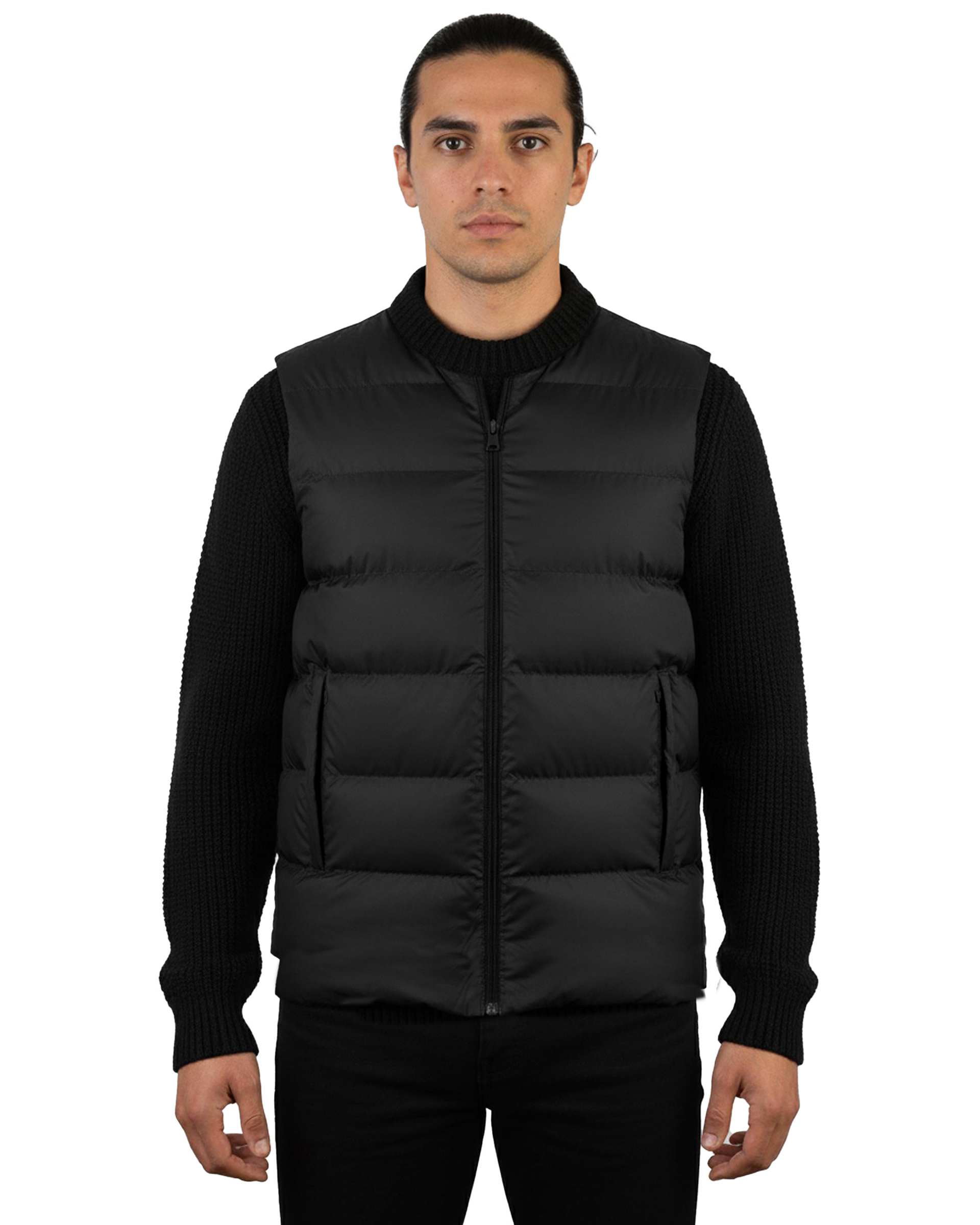 پافر مردانه مشکی مل اند موژ Mel & Moj کد M09087