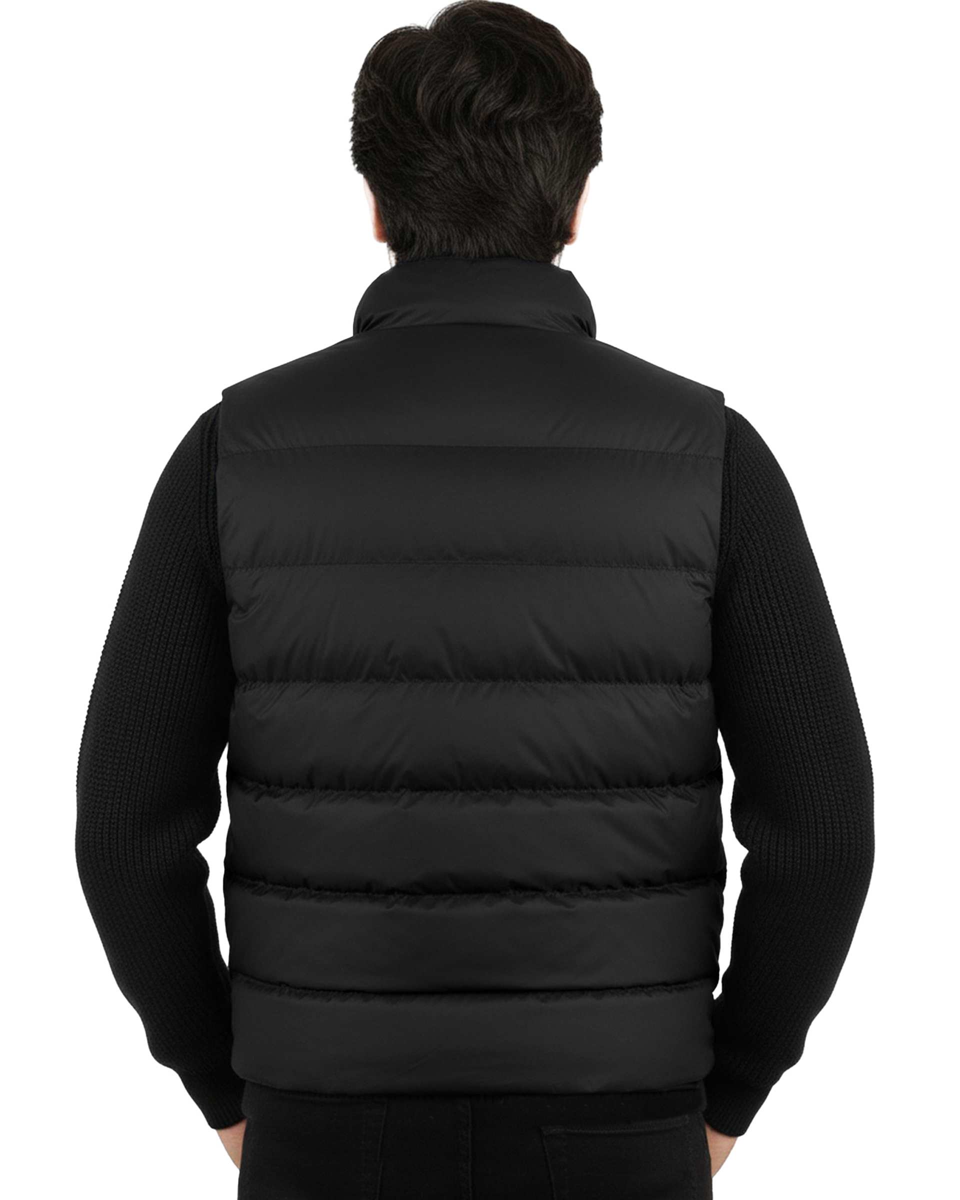 پافر مردانه مشکی مل اند موژ Mel & Moj کد M09087