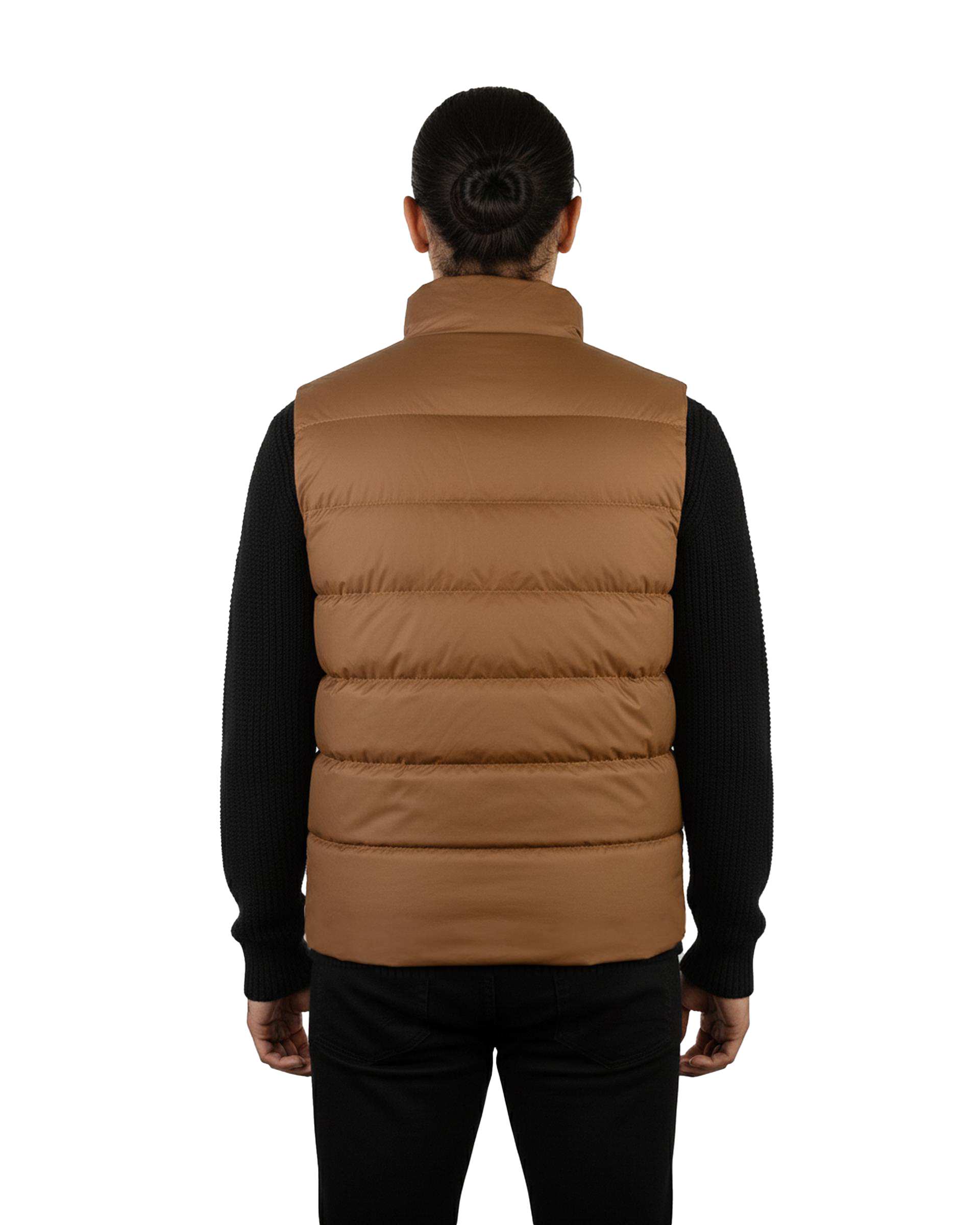 پافر مردانه قهوه ای مل اند موژ Mel & Moj کد M09087