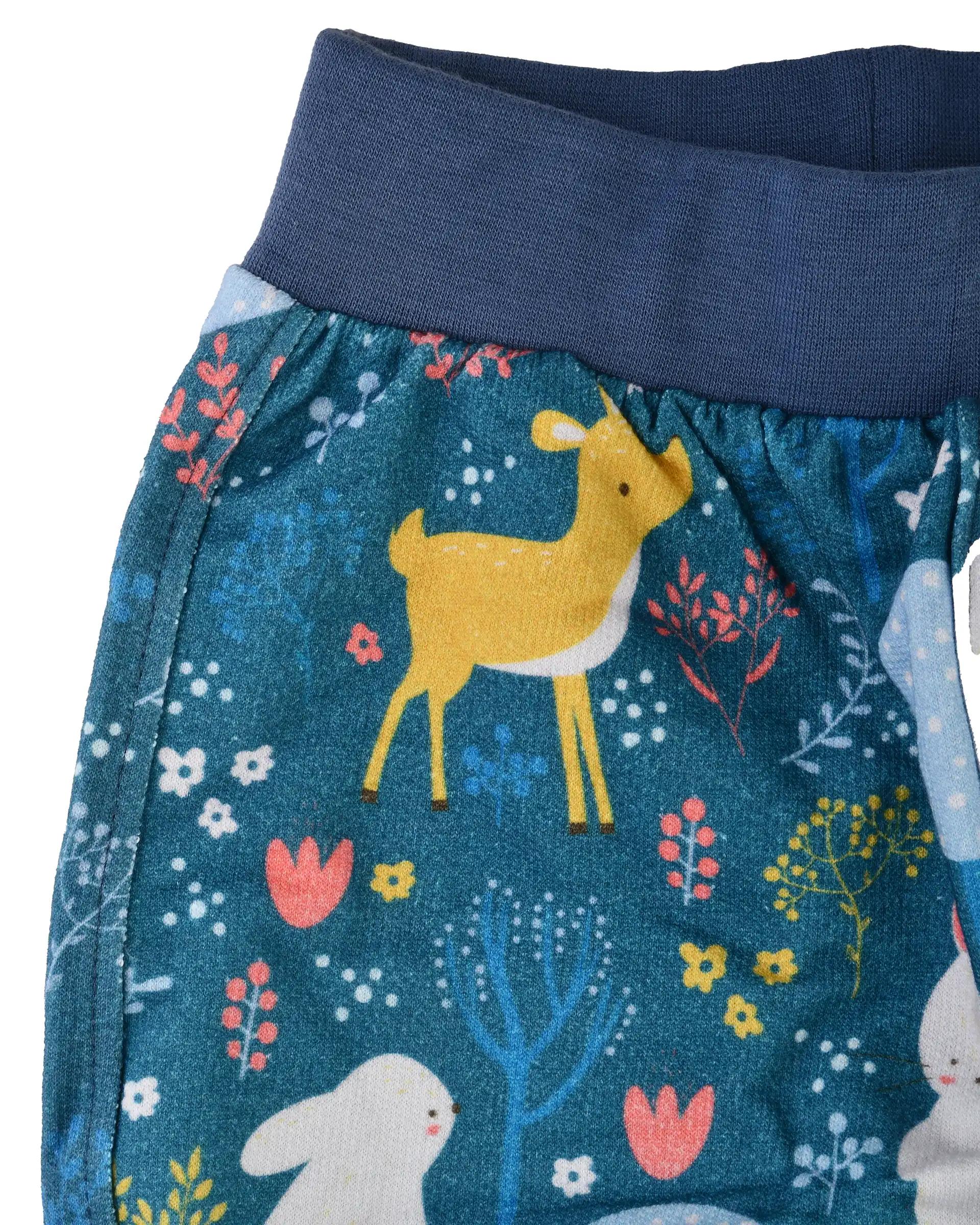 ست سویشرت و شلوار بچگانه گیزولان Gizolan طرح خرگوش مدل SF30