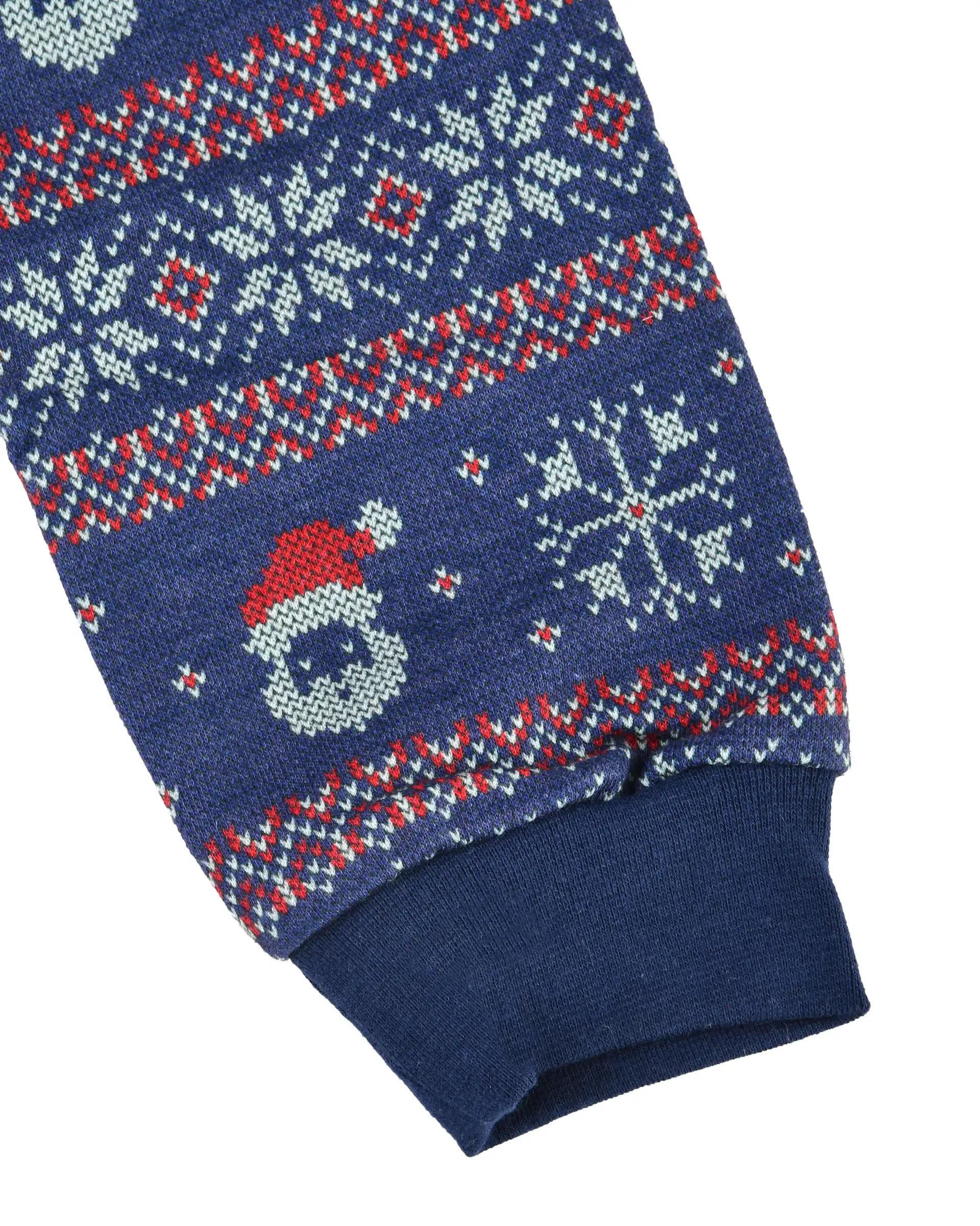 ست سویشرت و شلوار بچگانه گیزولان Gizolan طرح بابانوئل مدل SF46