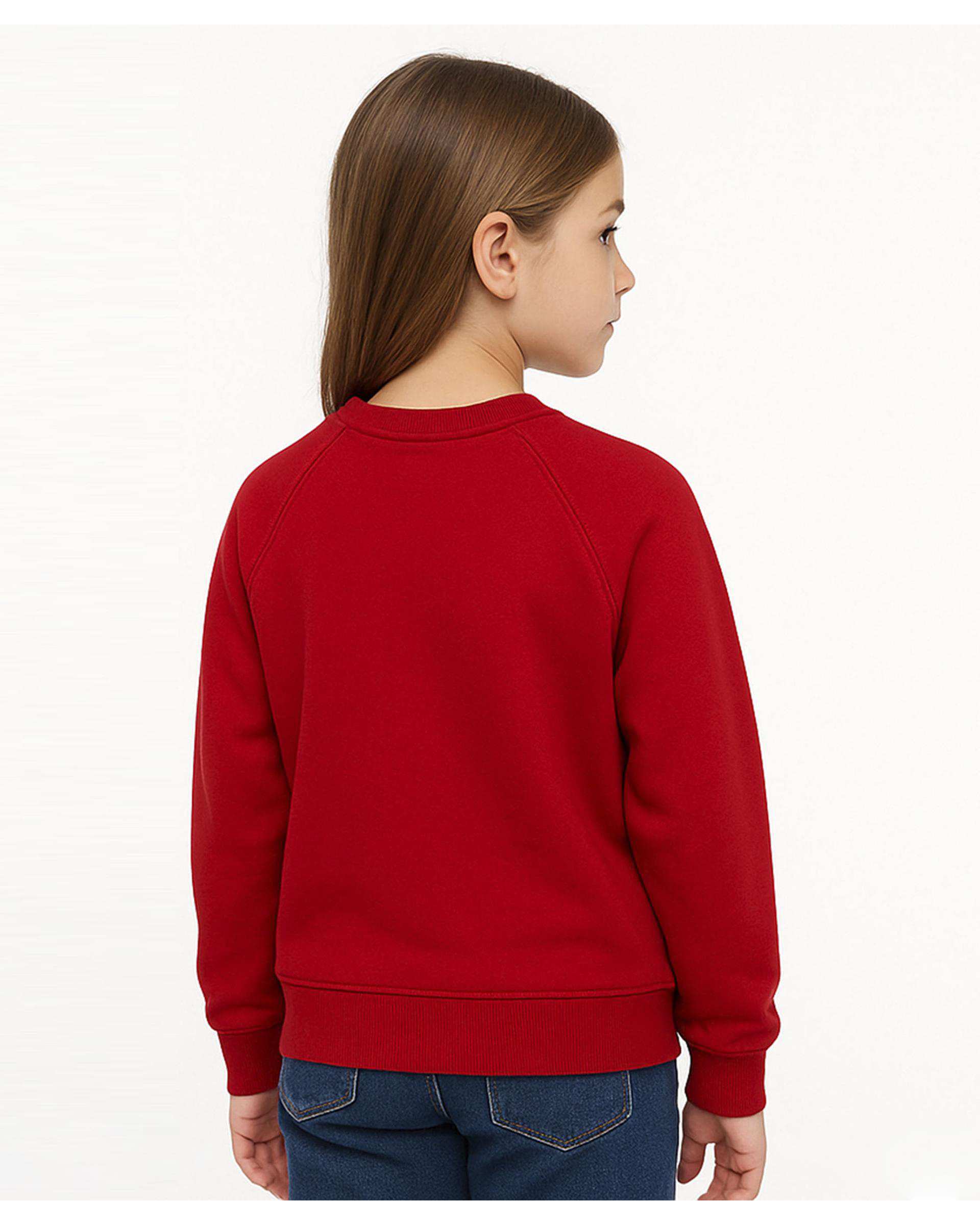 سویشرت دخترانه قرمز مرینو Merino کد 1803