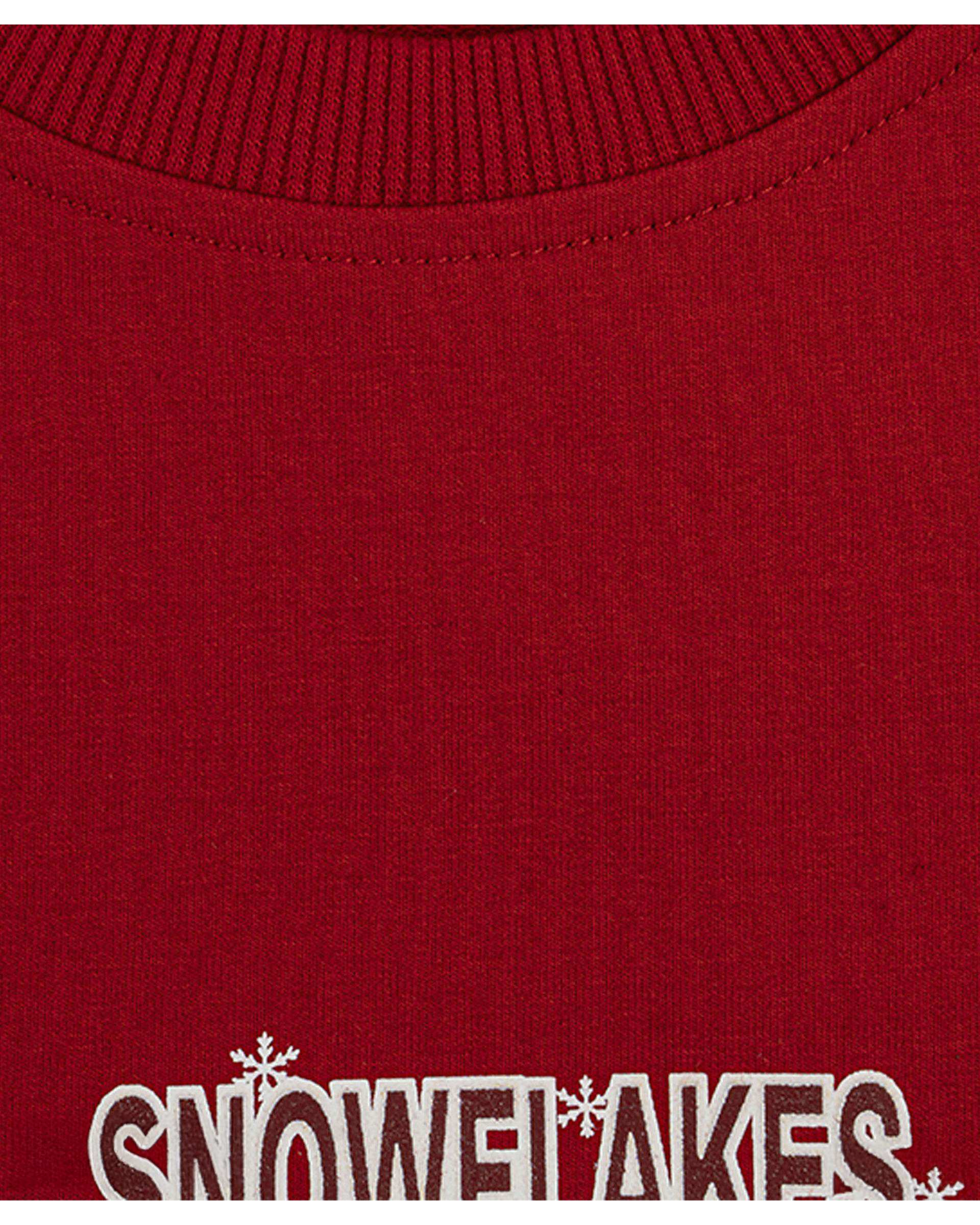 سویشرت دخترانه قرمز مرینو Merino کد 1803