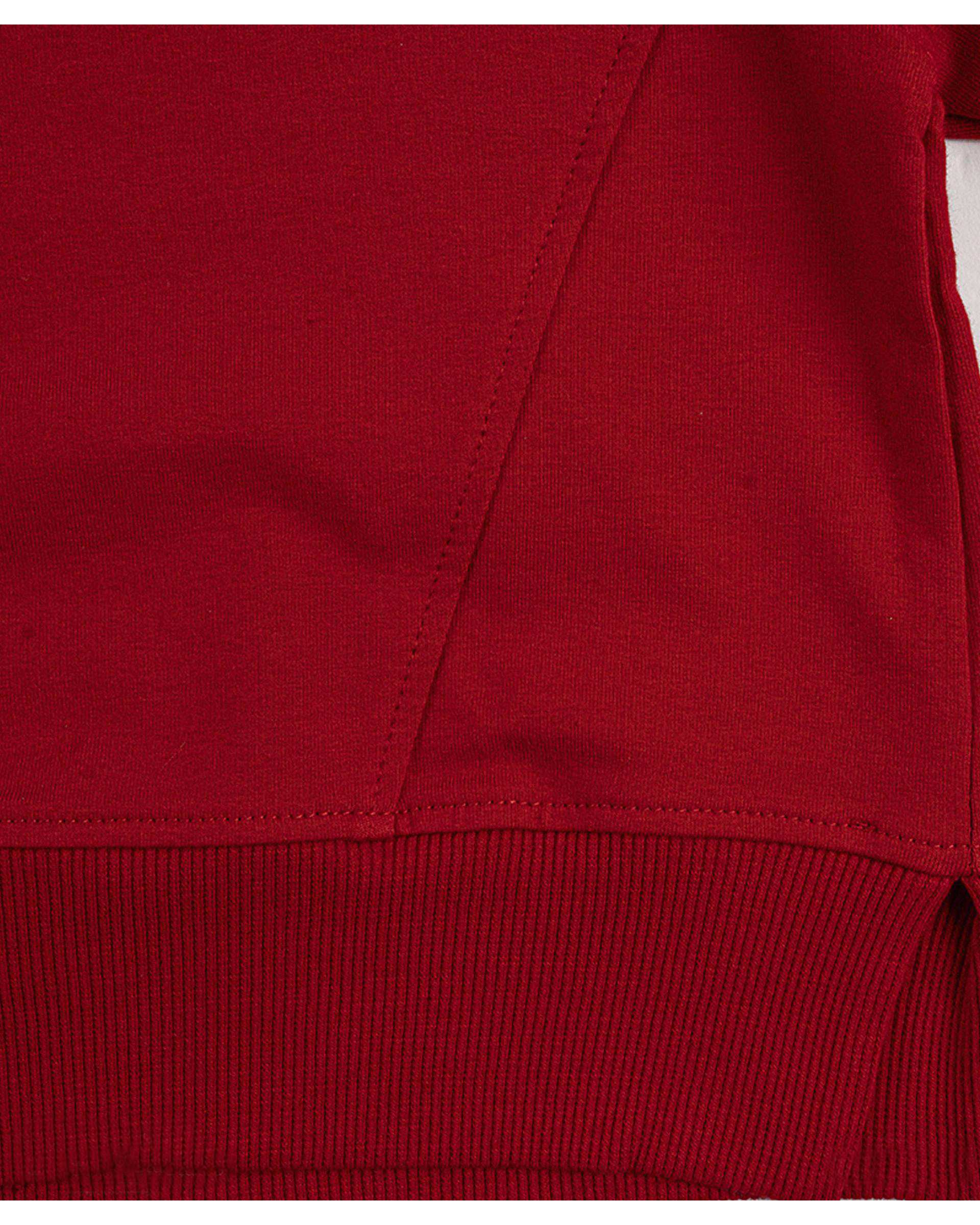 سویشرت دخترانه قرمز مرینو Merino کد 1803