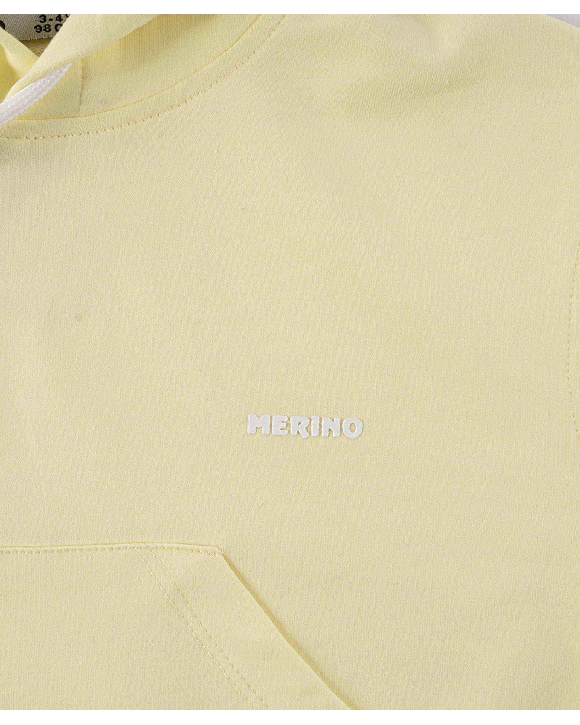 هودی دورس دخترانه زرد مرینو Merino کد 1794