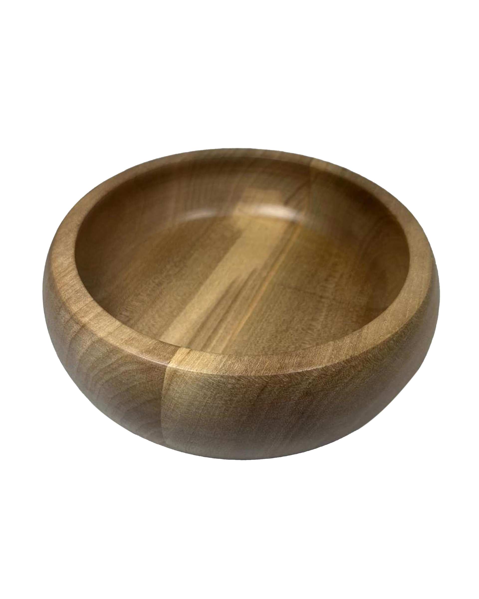 کاسه چوب گردو هانشوود Hanshwood طرح خمره ای قطر 25 سانتی متر