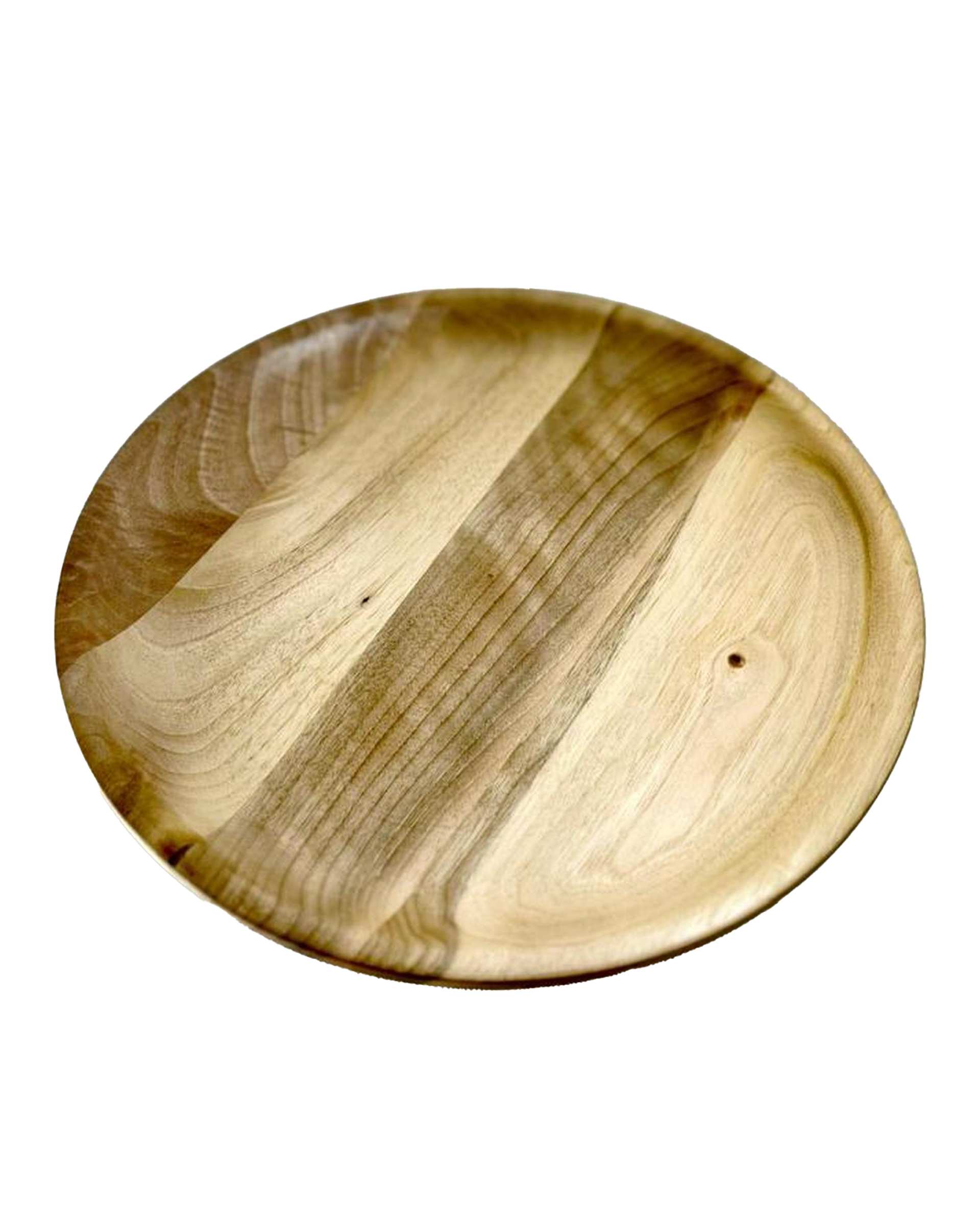 شیرینی خوری چوب گردو هانشوود Hanshwood قطر 30 سانتی متری