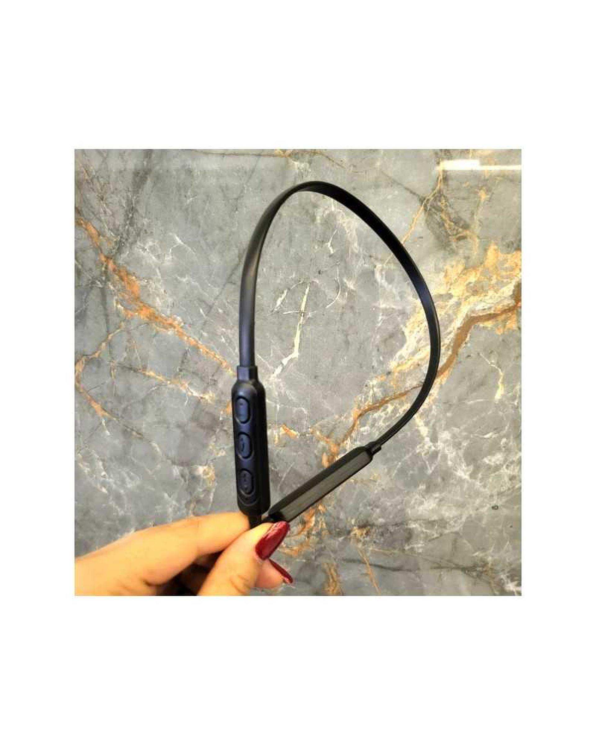 هندزفری بلوتوثی گردنی مشکی آزرا EZRA مدل BW35