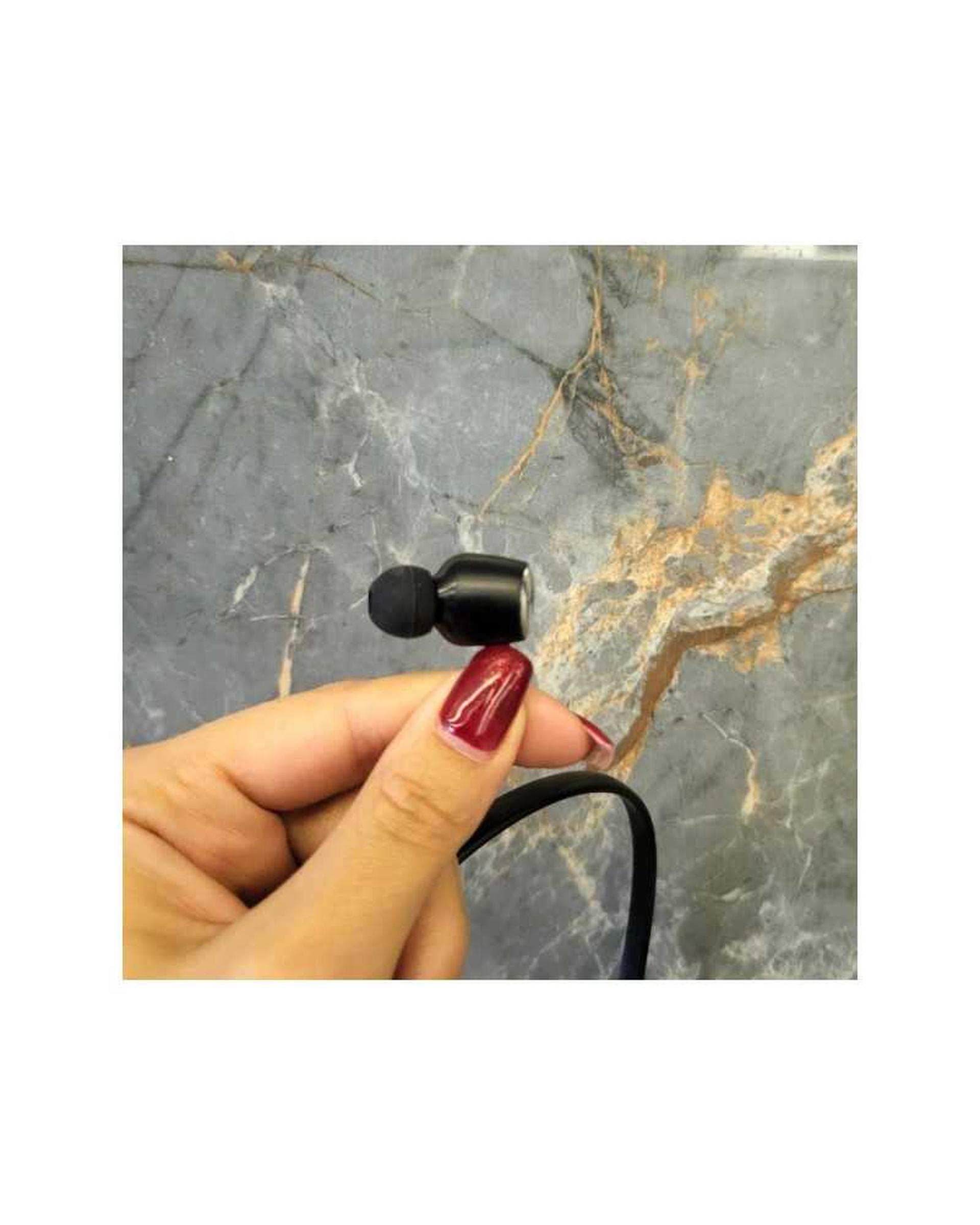 هندزفری بلوتوثی گردنی مشکی آزرا EZRA مدل BW35