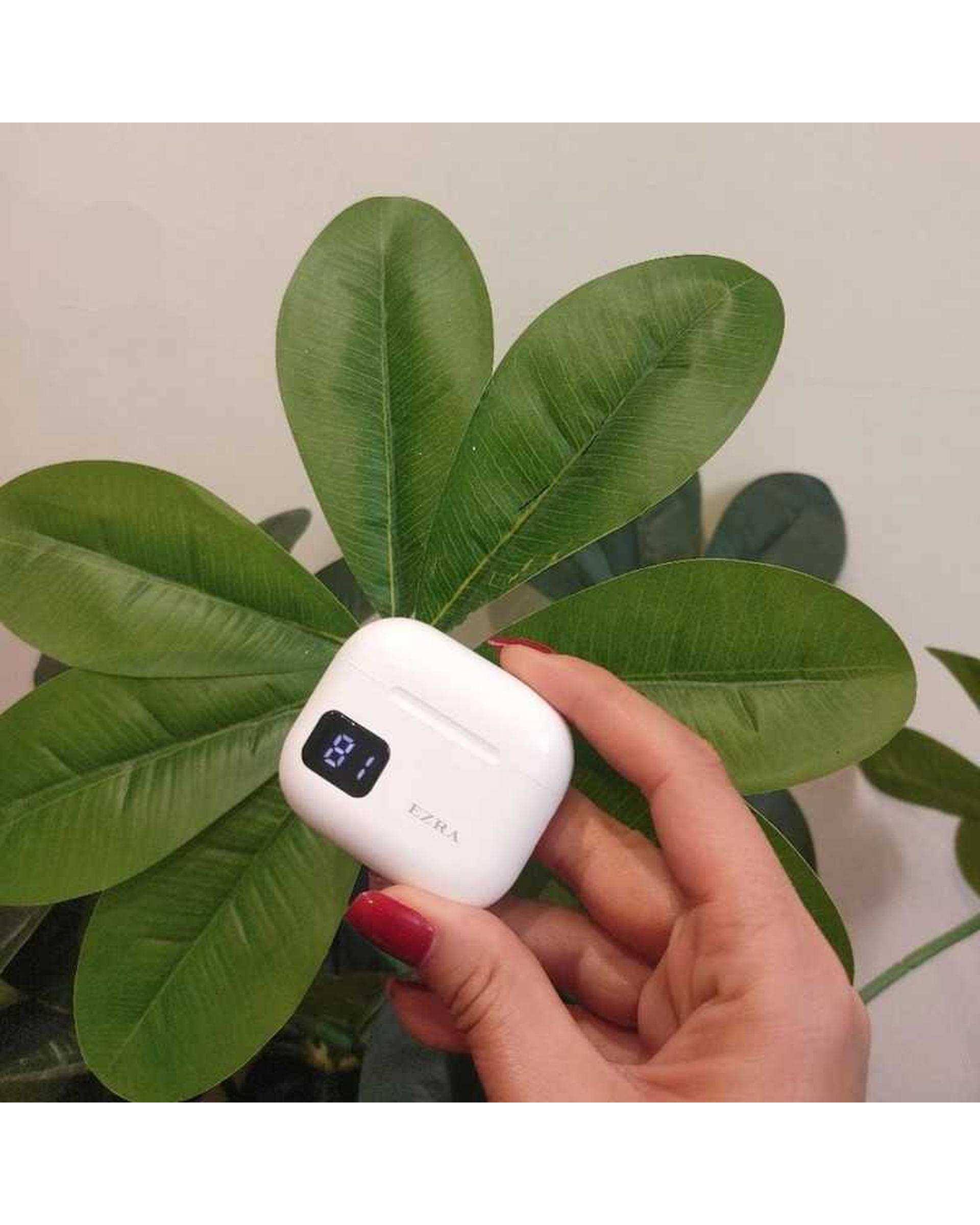 هندزفری بلوتوثی سفید آزرا EZRA مدل TWS53